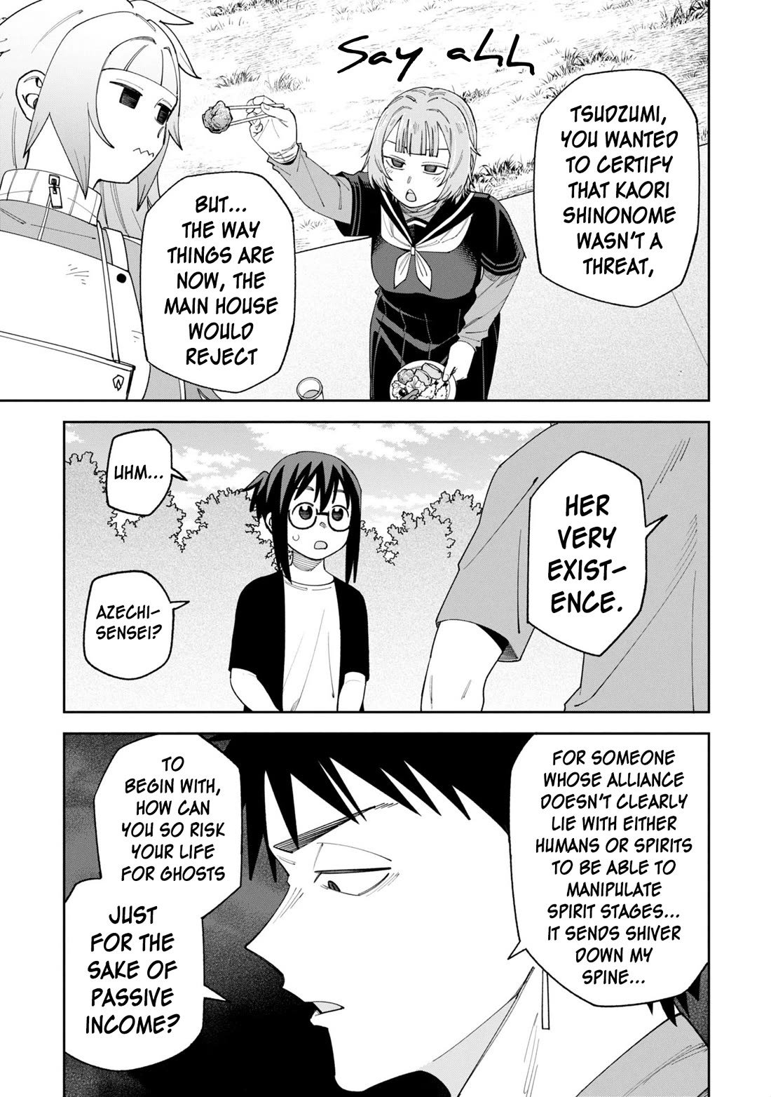 Welcome to Ghost Mansion Chapter 51 page 5 - Chapter 51: Azechi's Picnic