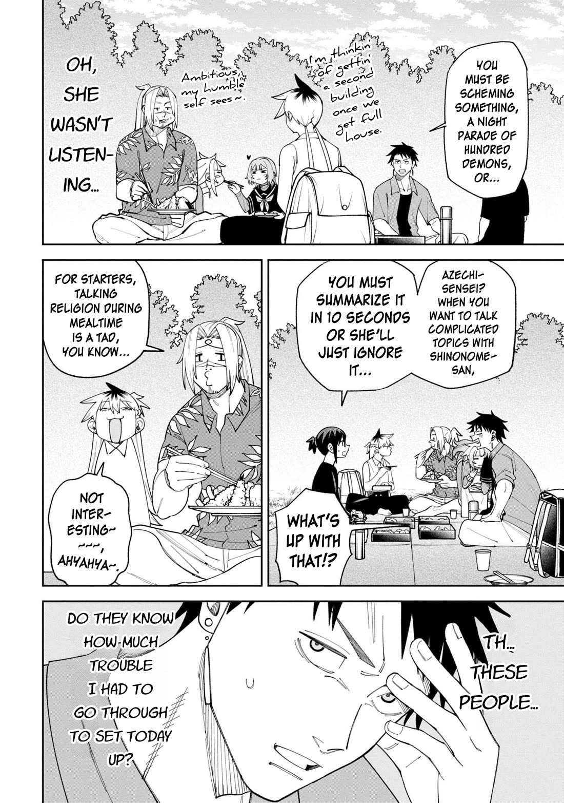 Welcome to Ghost Mansion Chapter 51 page 6 - Chapter 51: Azechi's Picnic