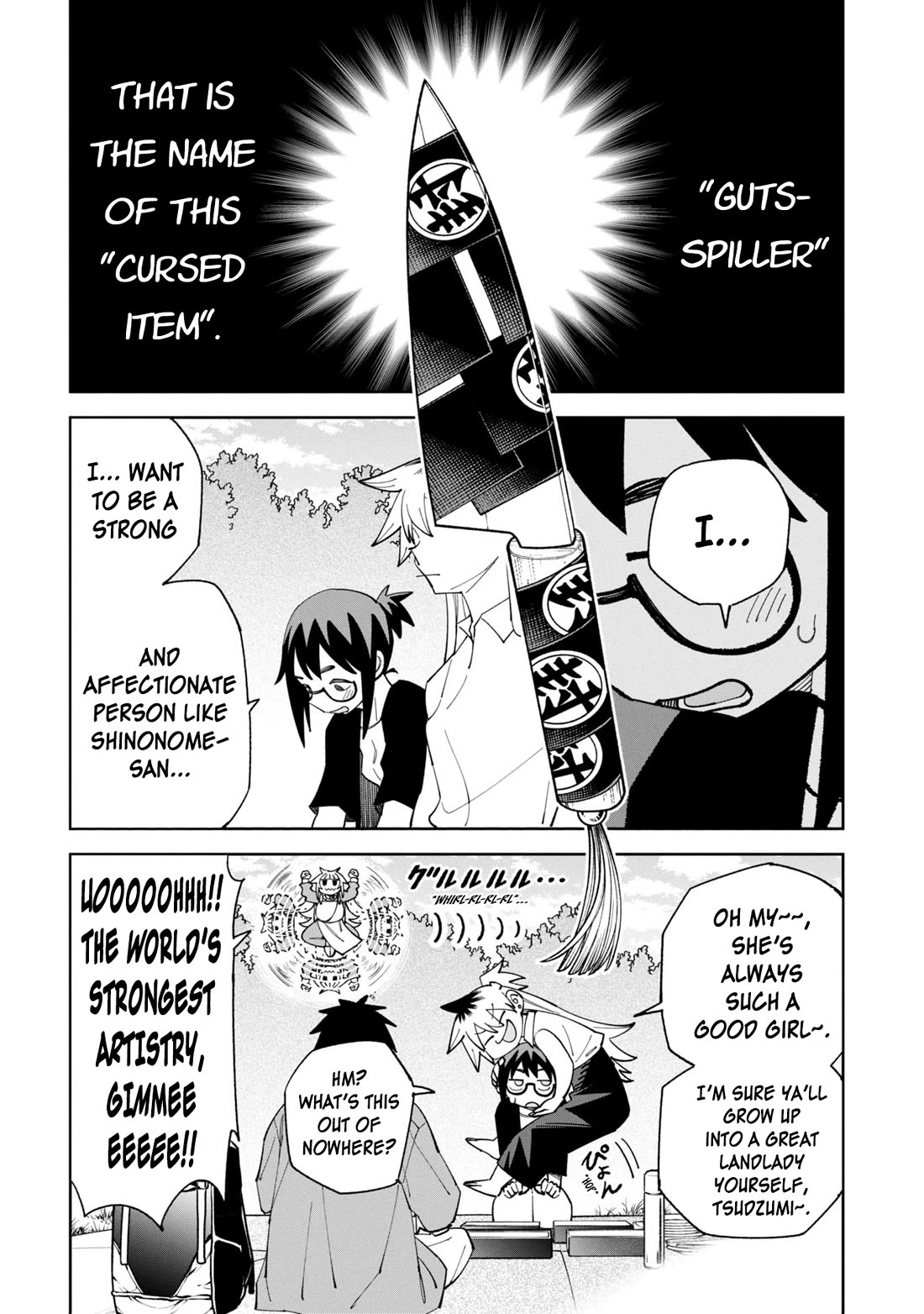 Welcome to Ghost Mansion Chapter 52.1 page 6 - Chapter 52.1: Guts-Spiller (Former)