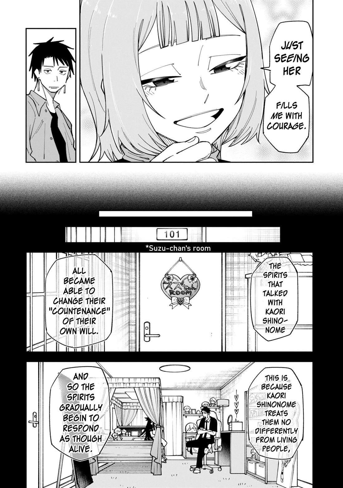 Welcome to Ghost Mansion Chapter 52.2 page 8 - Chapter 52.2: Guts-Spiller (Latter)