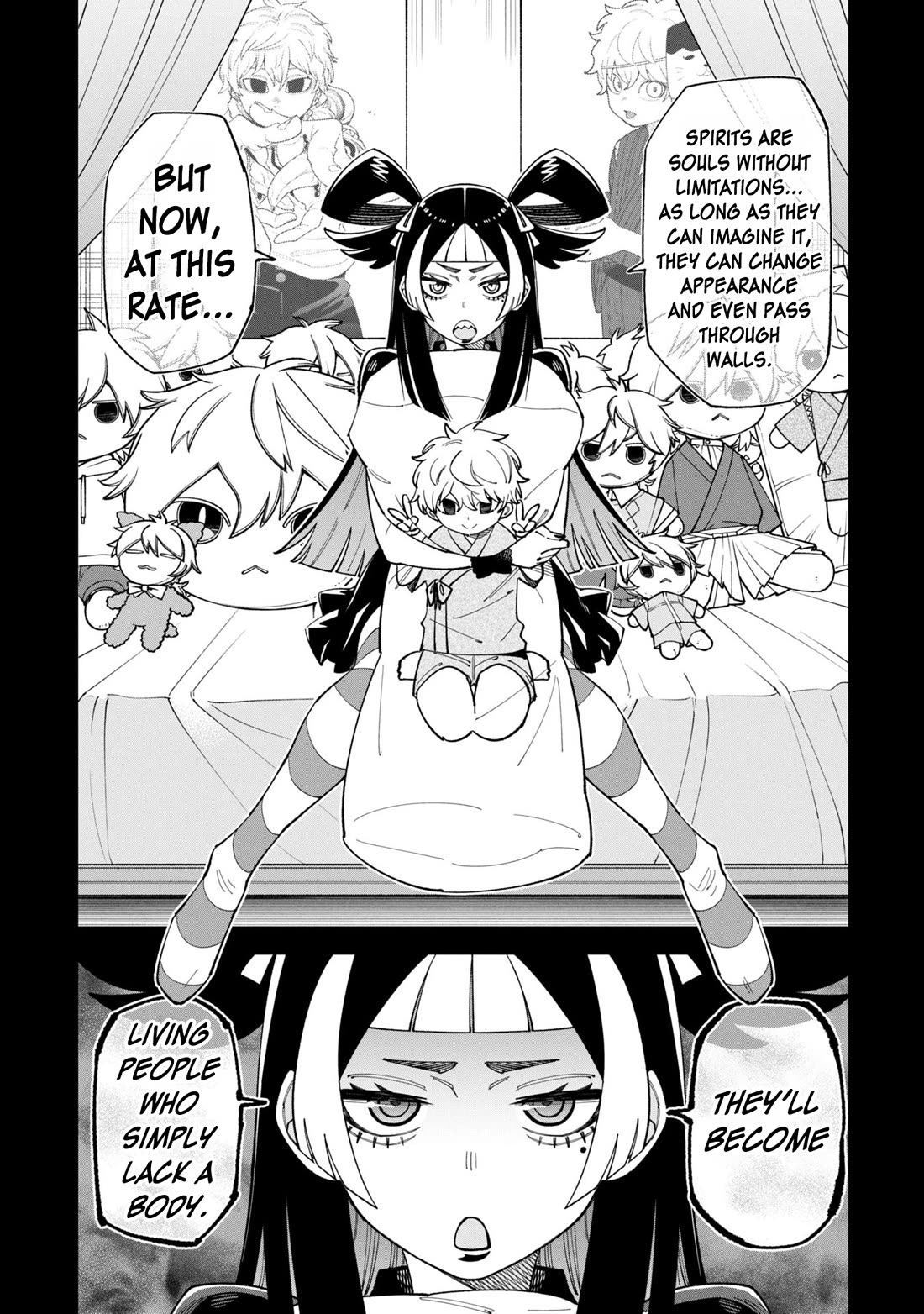 Welcome to Ghost Mansion Chapter 52.2 page 9 - Chapter 52.2: Guts-Spiller (Latter)