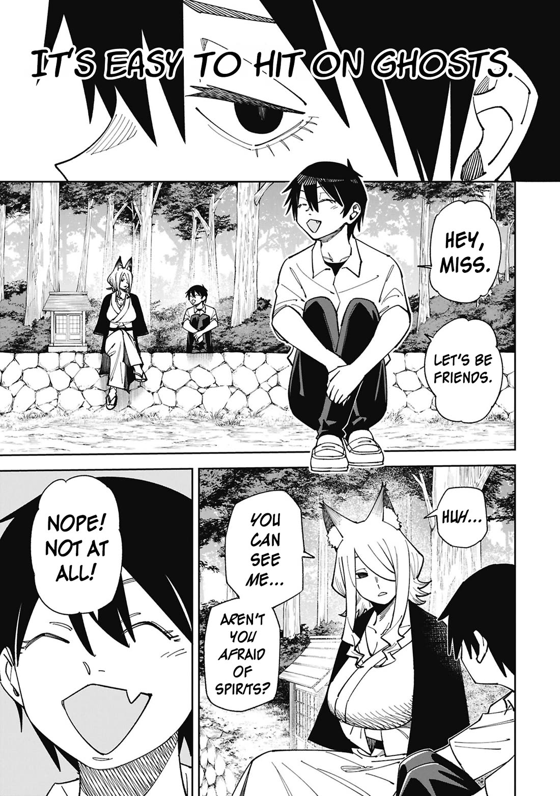 Welcome to Ghost Mansion Chapter 55 page 3 - Chapter 55: The Story of Those Who Couldn't Meet Kaori Shinonome ③