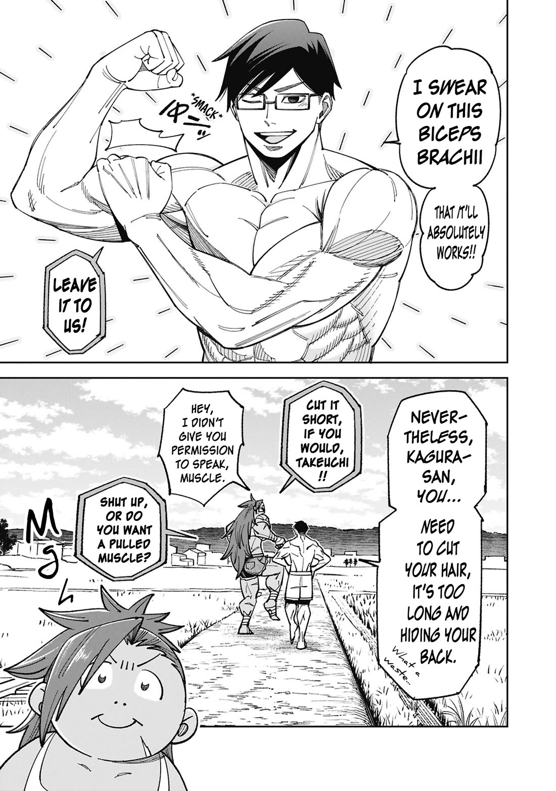 Welcome to Ghost Mansion Chapter 56 page 16 - Chapter 56: Return of Muscle Takeuchi