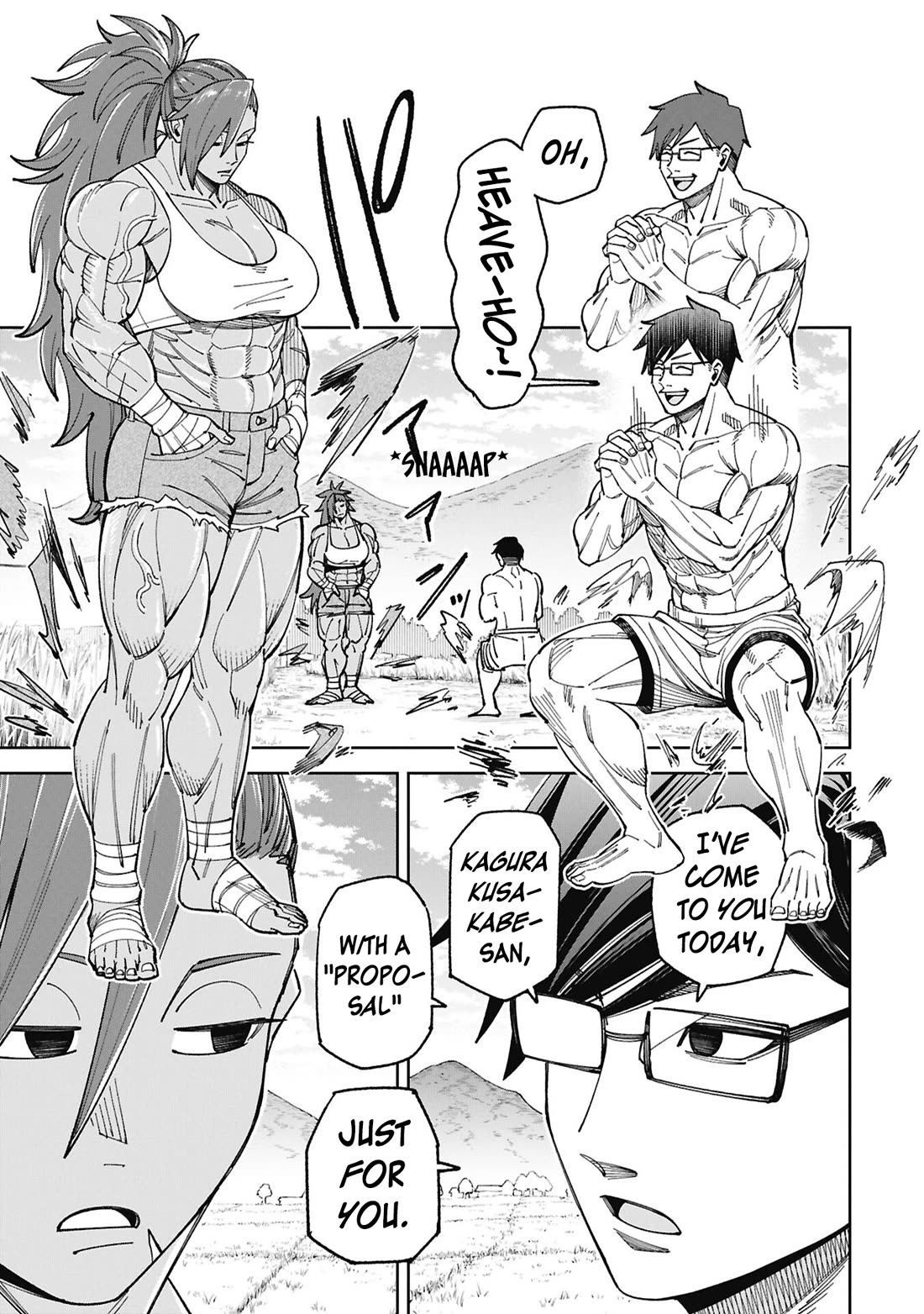 Welcome to Ghost Mansion Chapter 56 page 3 - Chapter 56: Return of Muscle Takeuchi