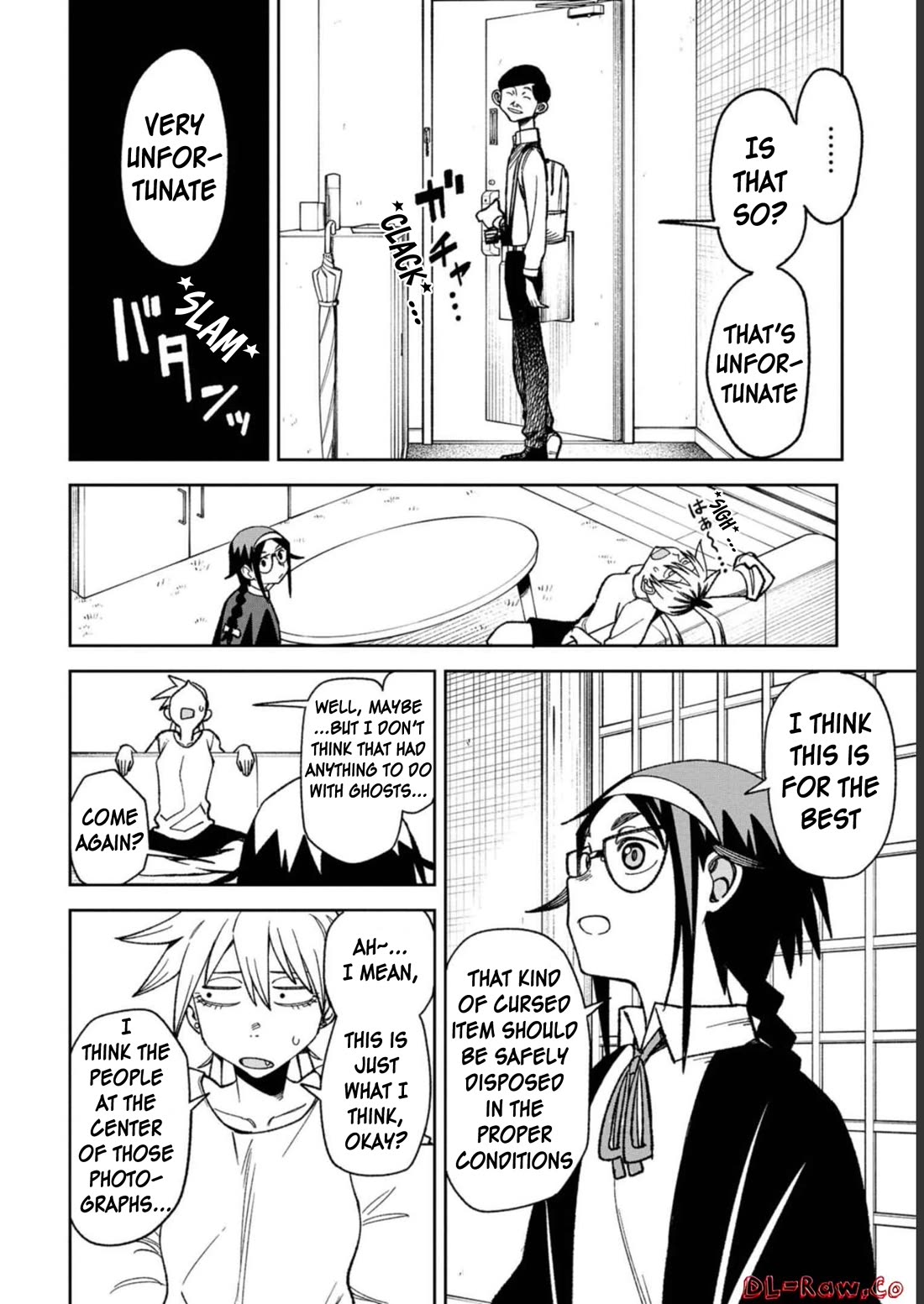 Welcome to Ghost Mansion Chapter 7 page 12 - Chapter 7: Fallacy ②