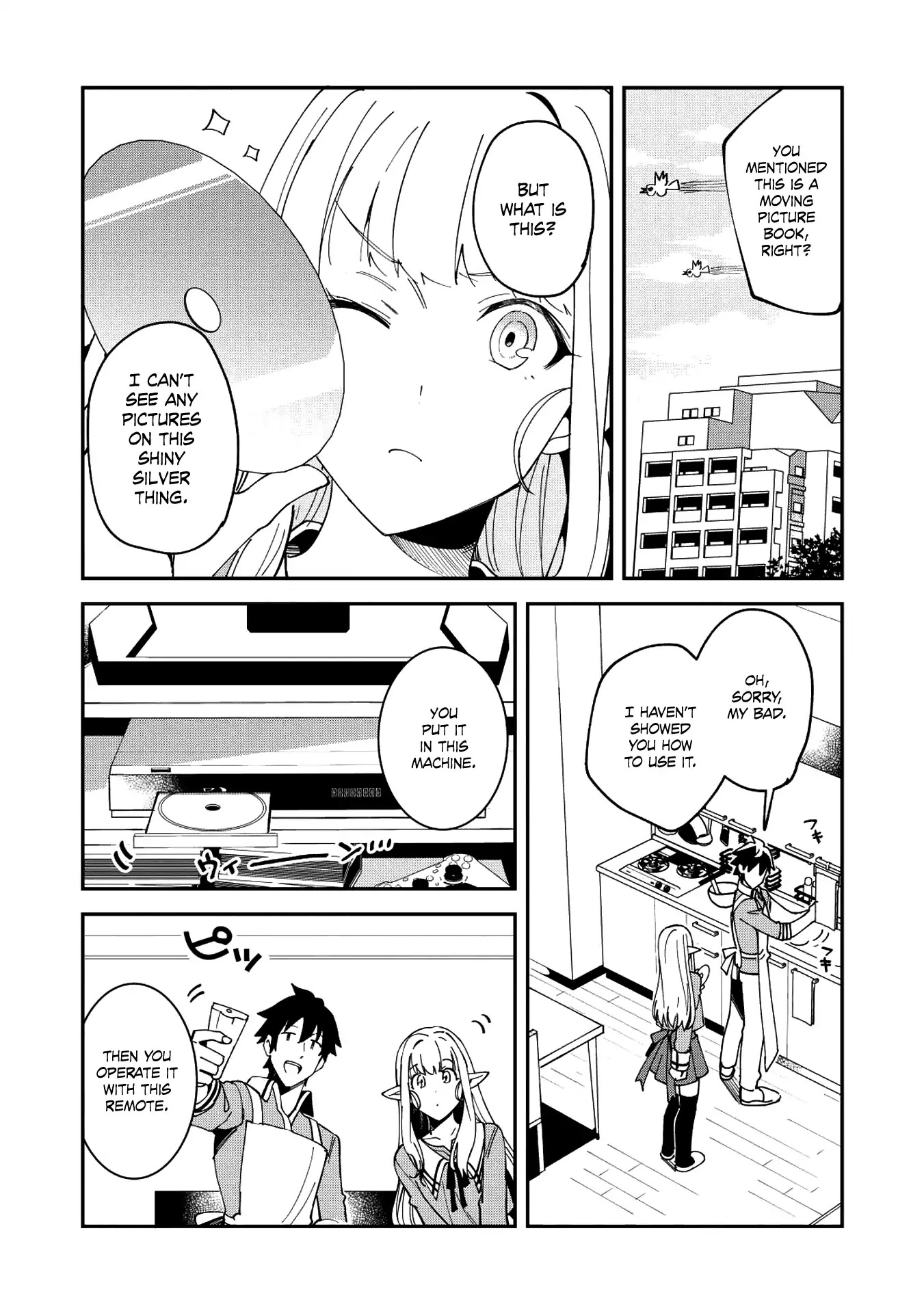 Welcome to Japan, Elf-san. Chapter 10 page 14 - Chapter 10: The Weekend Off - 2