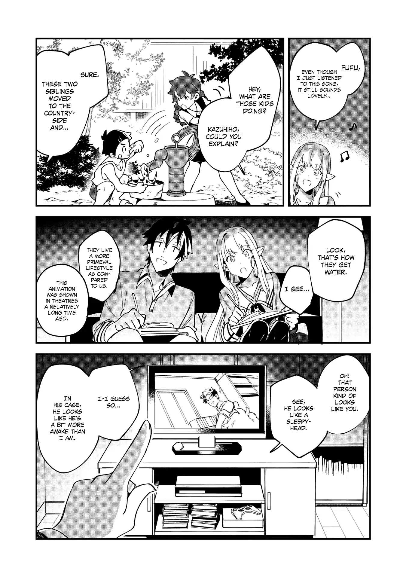 Welcome to Japan, Elf-san. Chapter 10 page 20 - Chapter 10: The Weekend Off - 2