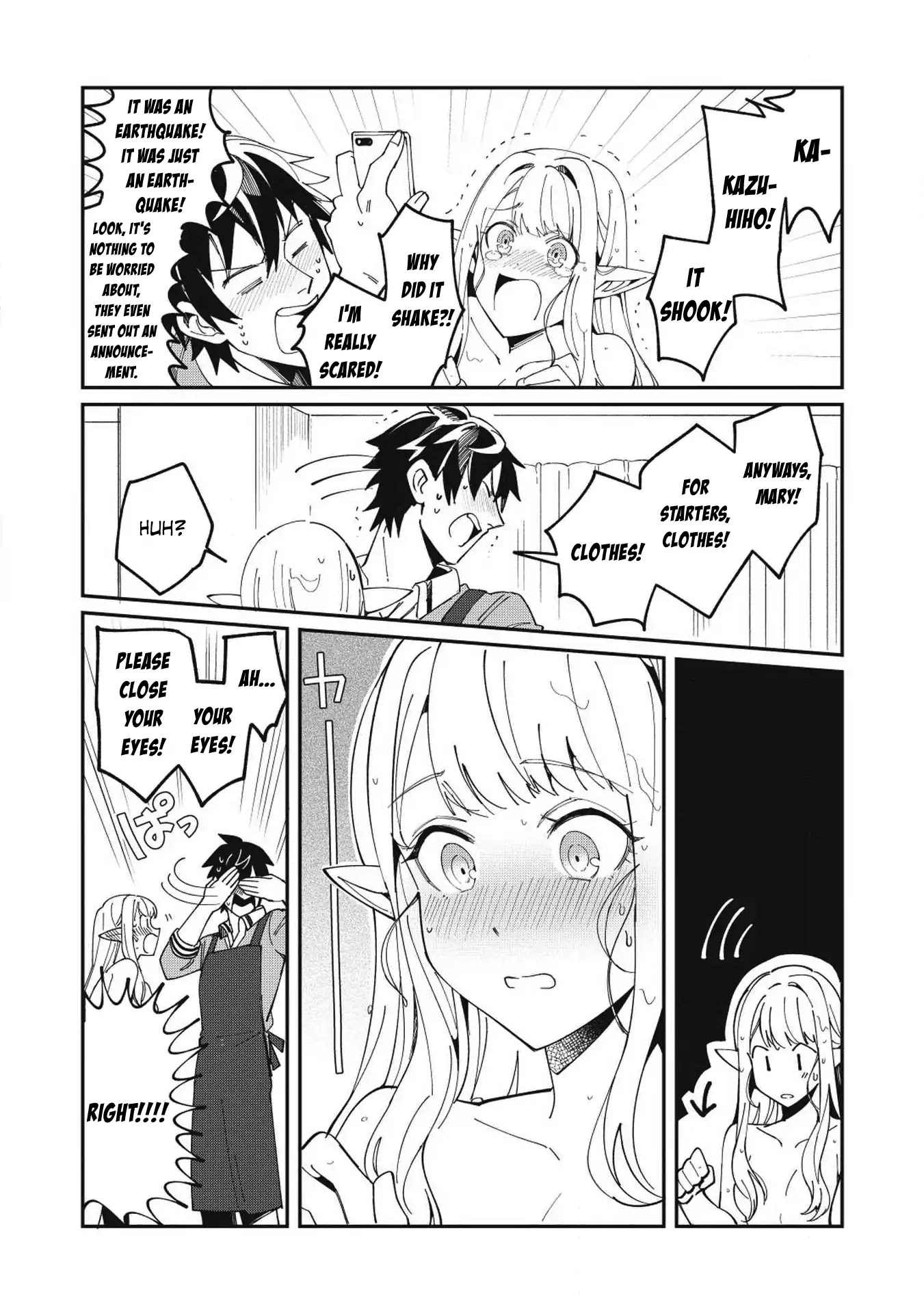 Welcome to Japan, Elf-san. Chapter 11 page 9 - Chapter 11: The Weekend Off - 3