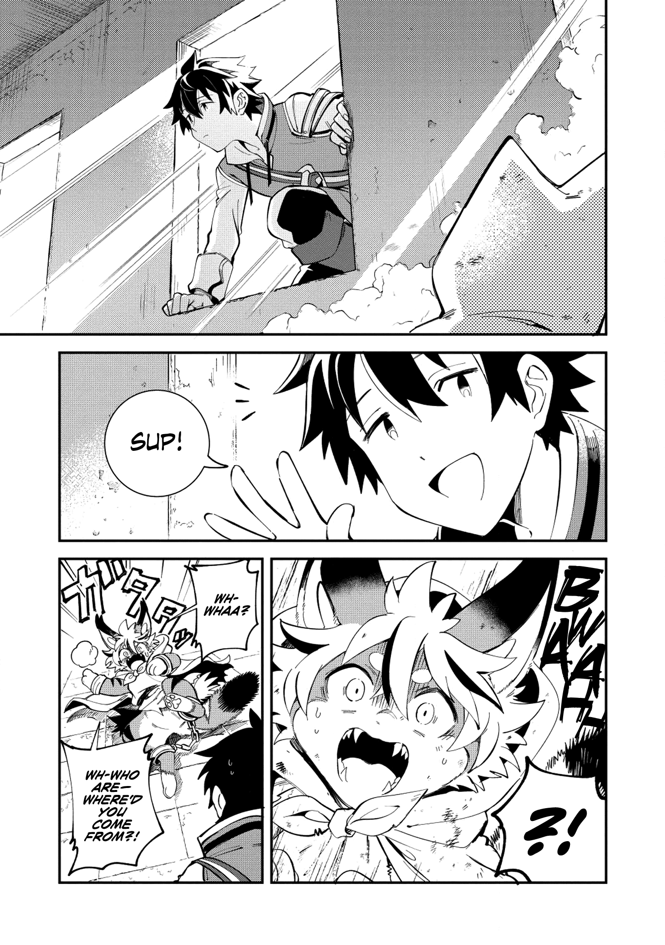 Welcome to Japan, Elf-san. Chapter 12 page 16 - Chapter 12: The Fight With the Bandits
