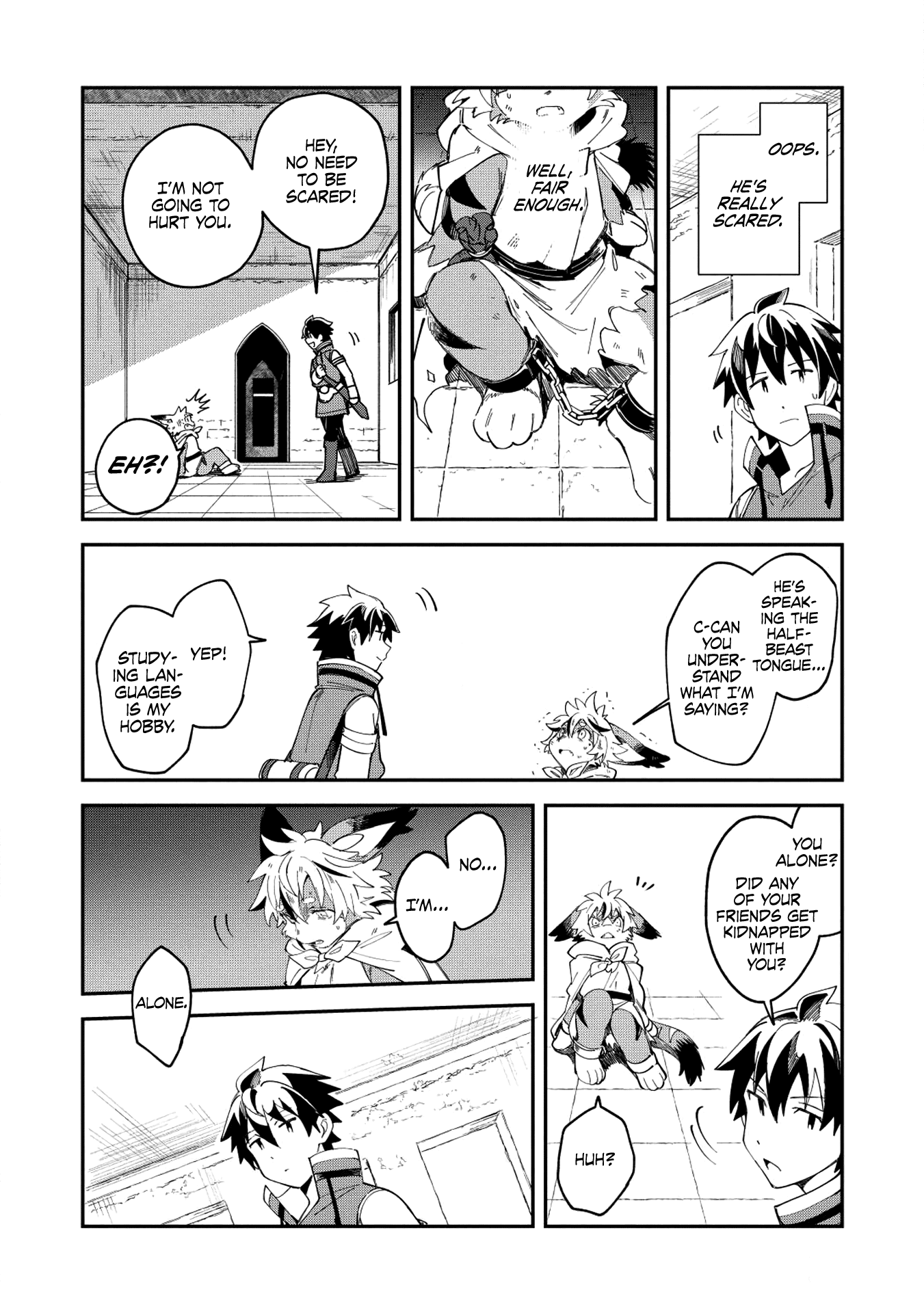 Welcome to Japan, Elf-san. Chapter 12 page 17 - Chapter 12: The Fight With the Bandits