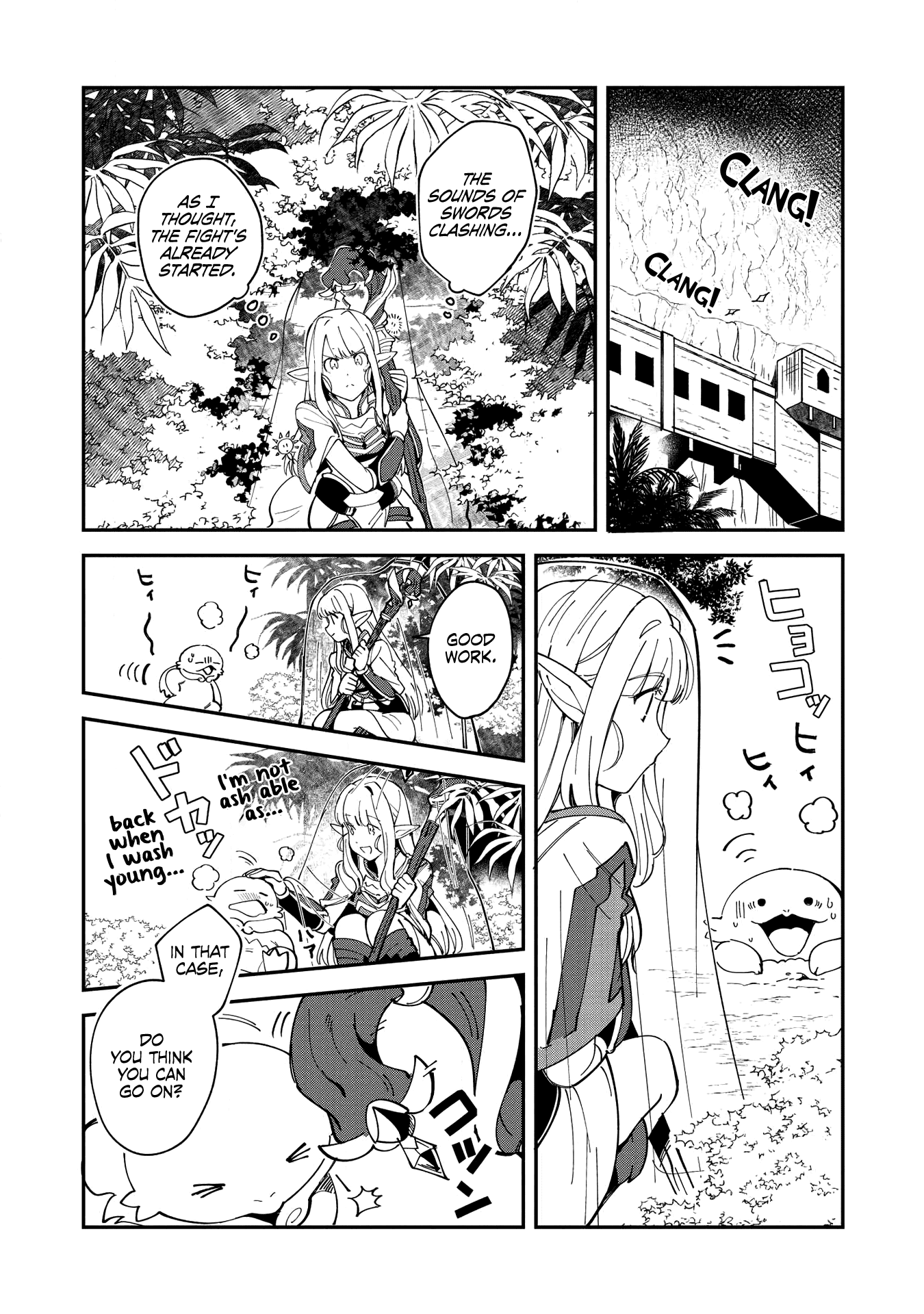 Welcome to Japan, Elf-san. Chapter 13 page 3 - Chapter 13: The Fight with the Bandits - 2