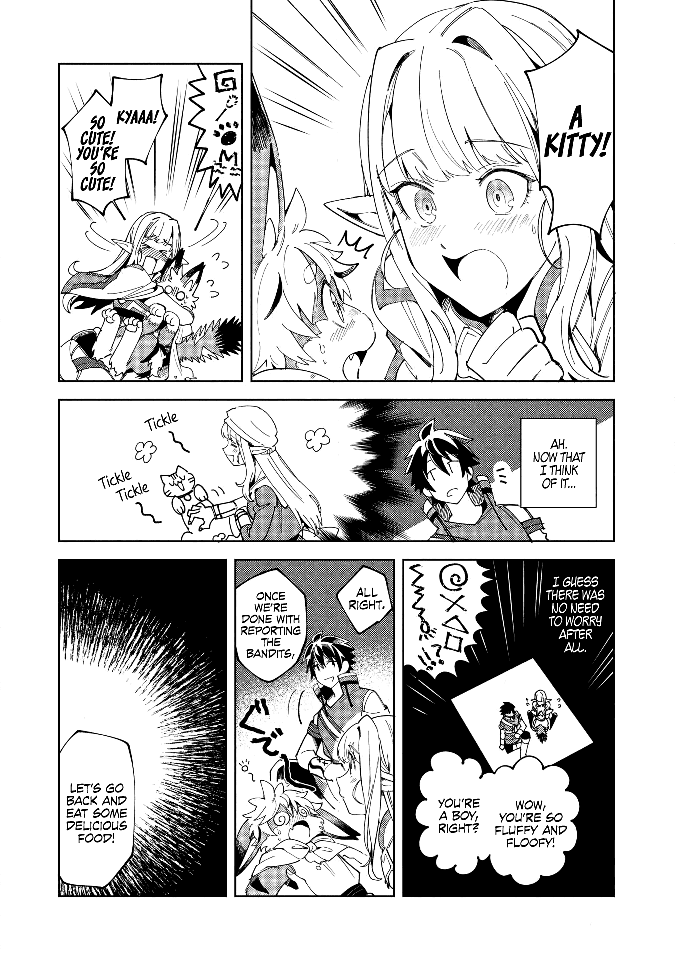 Welcome to Japan, Elf-san. Chapter 14 page 20 - Chapter 14: The Fight With the Bandits - 3