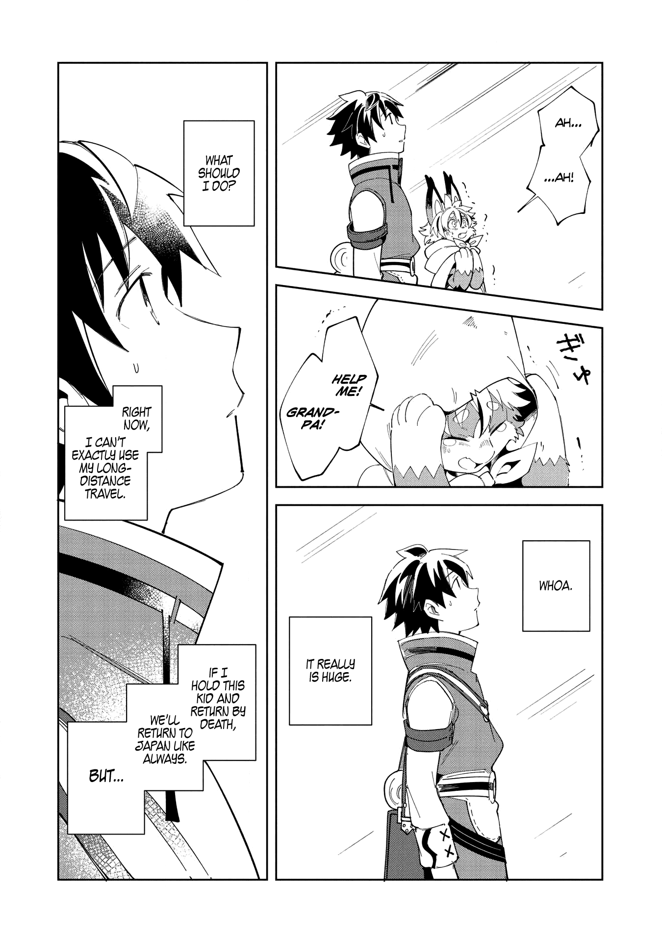 Welcome to Japan, Elf-san. Chapter 14 page 7 - Chapter 14: The Fight With the Bandits - 3