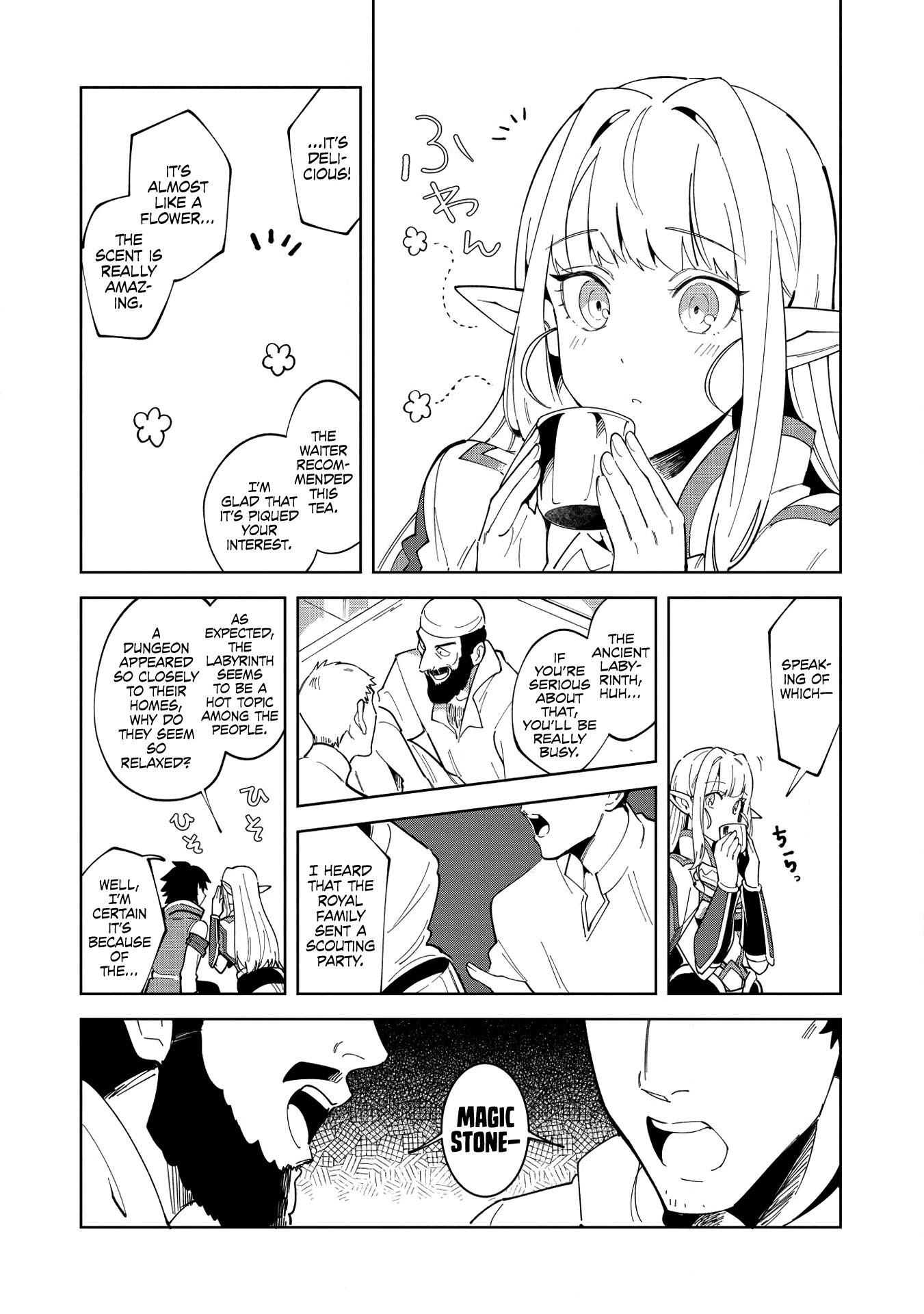 Welcome to Japan, Elf-san. Chapter 15 page 7 - Chapter 15: Conquering the Ancient Labyrinth - 1