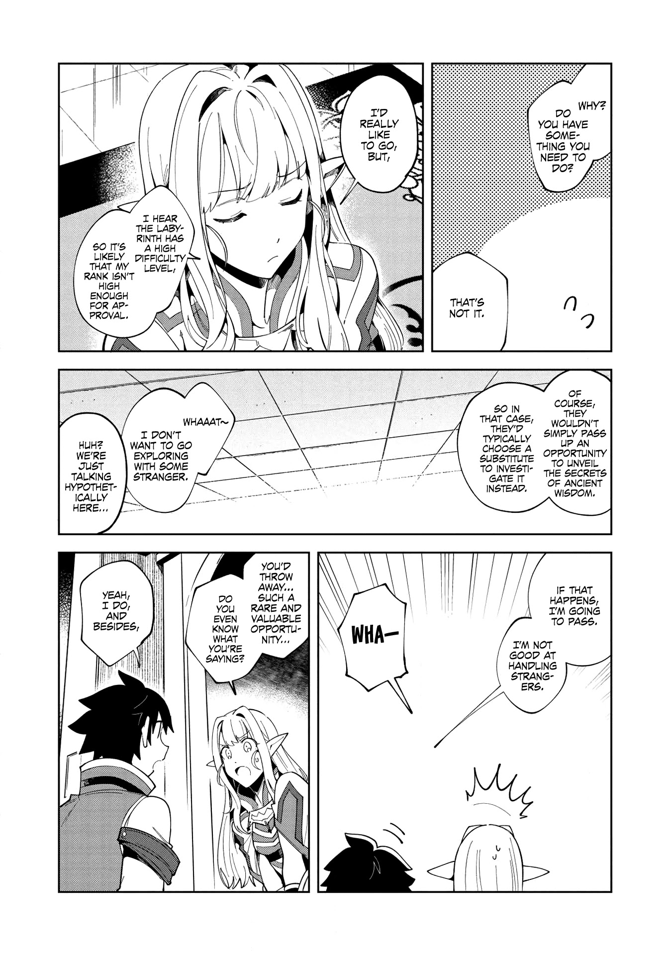 Welcome to Japan, Elf-san. Chapter 15 page 9 - Chapter 15: Conquering the Ancient Labyrinth - 1