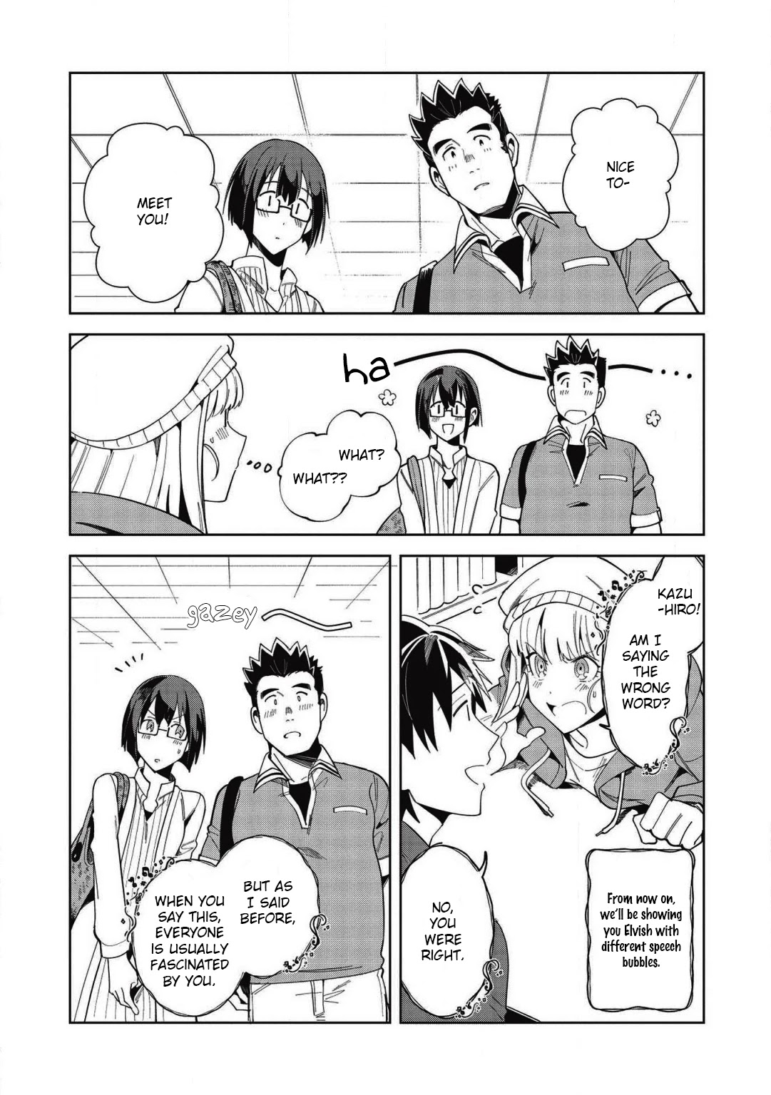 Welcome to Japan, Elf-san. Chapter 17 page 10 - Chapter 17: It's French, Ms. Elf