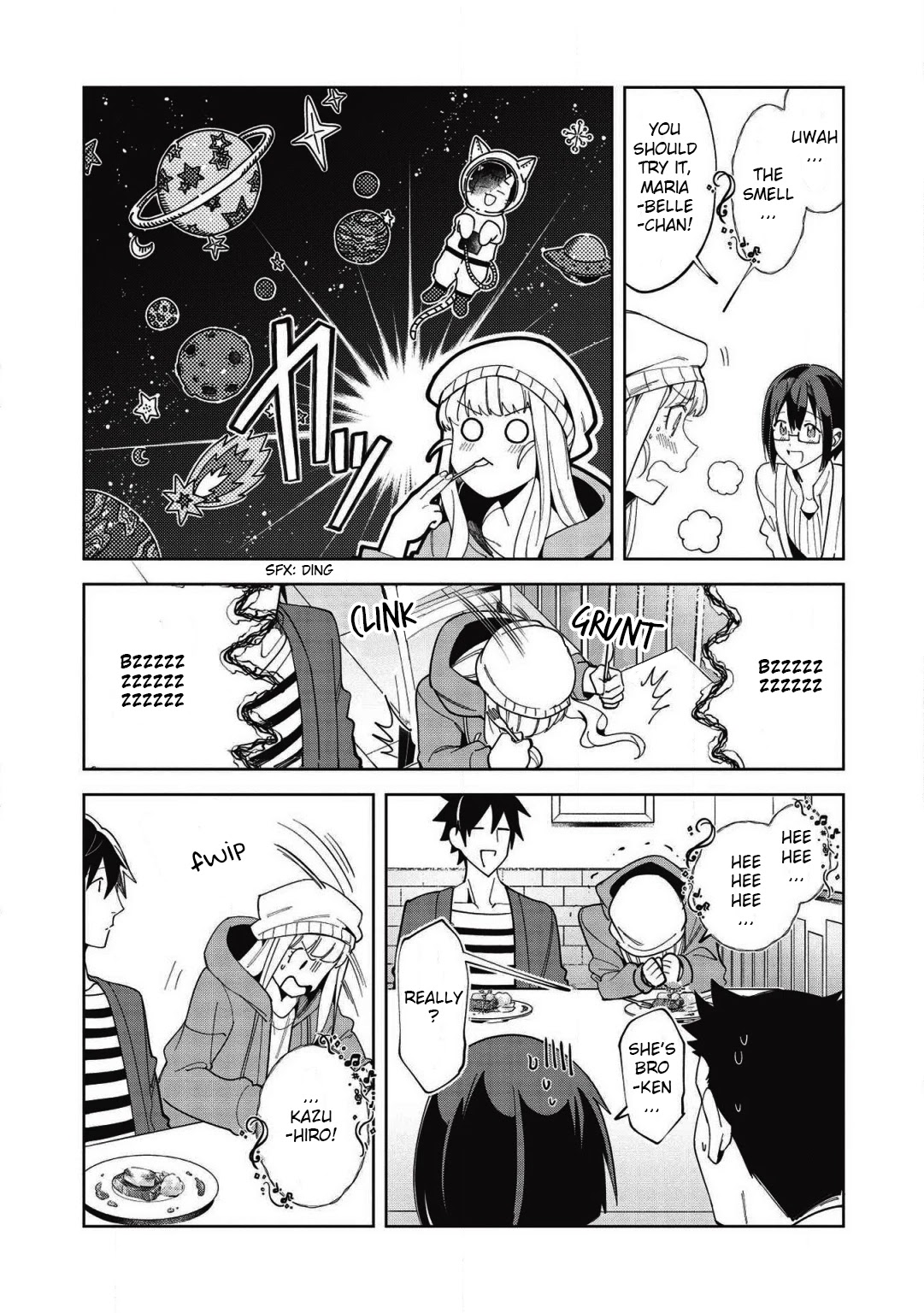 Welcome to Japan, Elf-san. Chapter 17 page 16 - Chapter 17: It's French, Ms. Elf