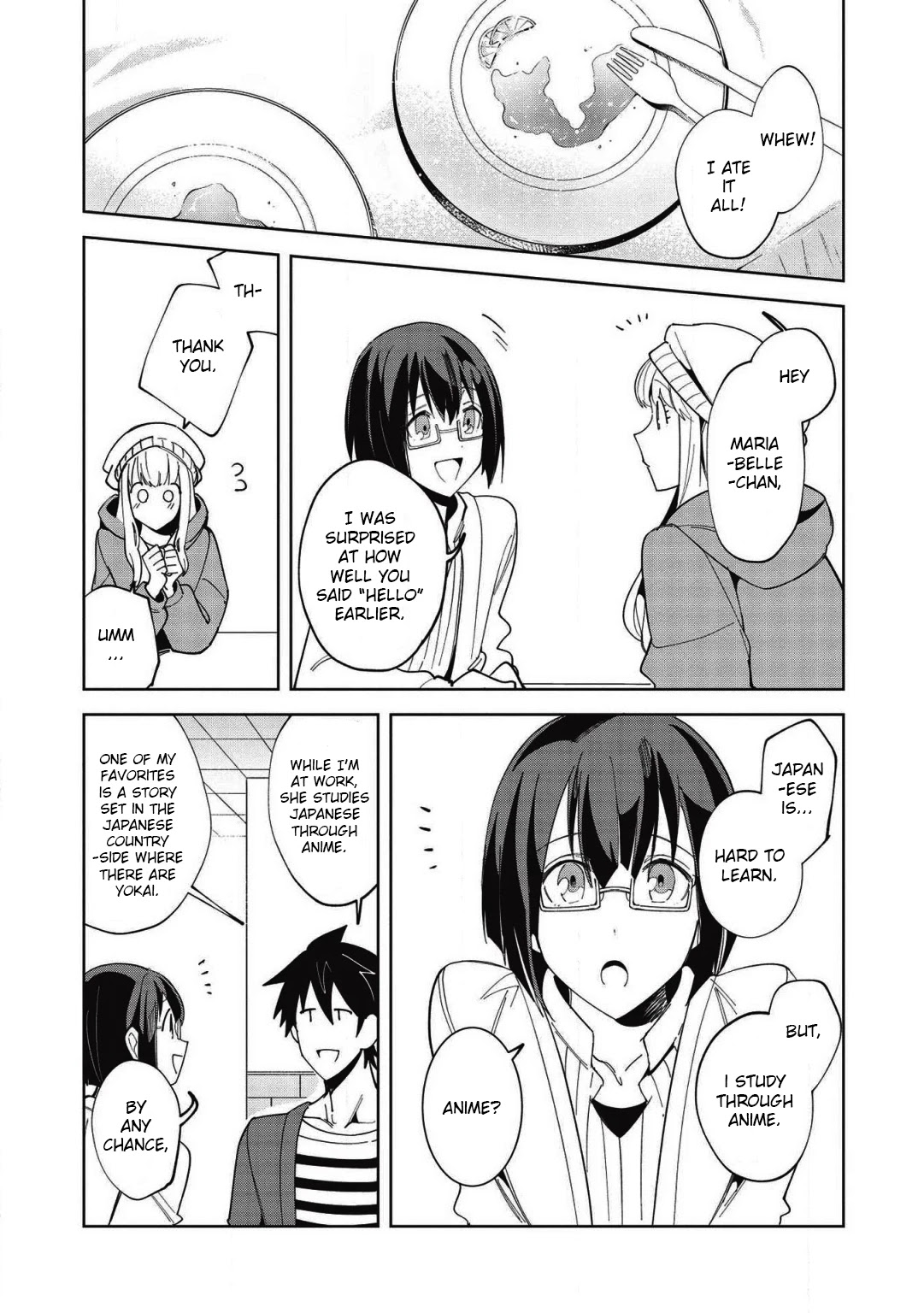 Welcome to Japan, Elf-san. Chapter 17 page 20 - Chapter 17: It's French, Ms. Elf