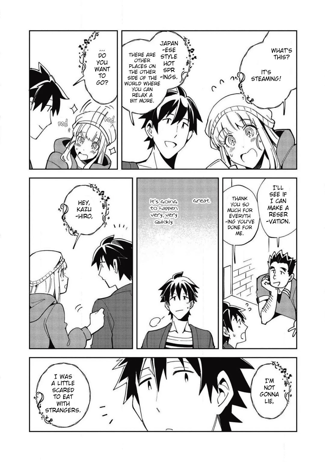 Welcome to Japan, Elf-san. Chapter 17 page 22 - Chapter 17: It's French, Ms. Elf