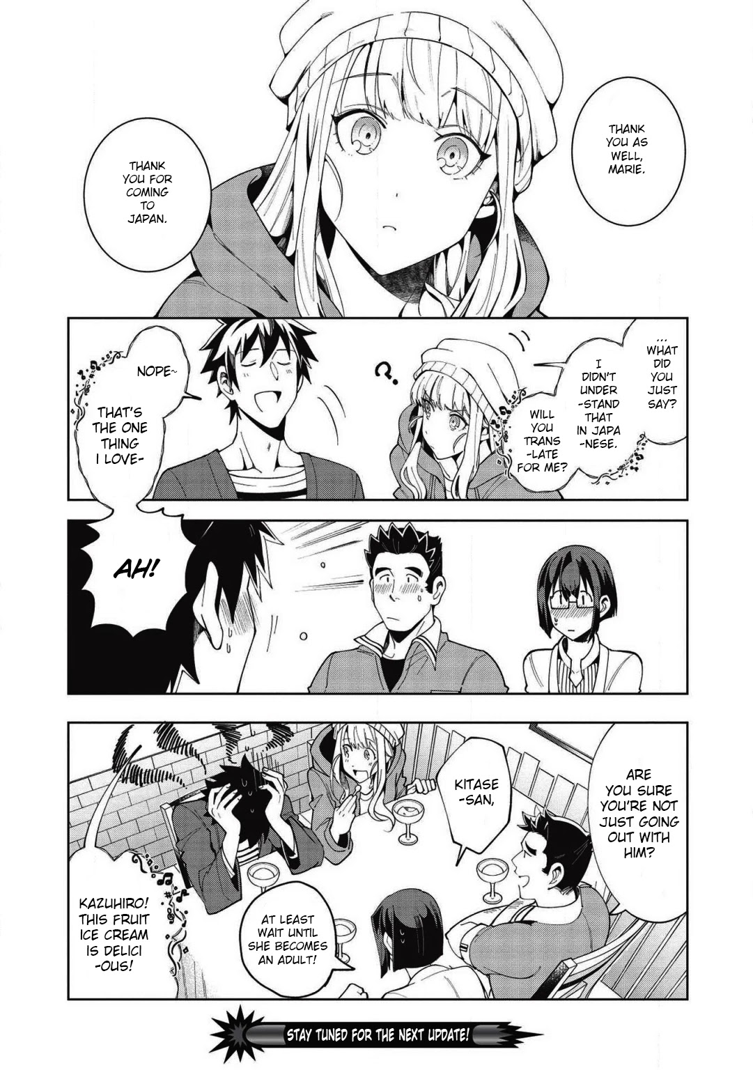 Welcome to Japan, Elf-san. Chapter 17 page 24 - Chapter 17: It's French, Ms. Elf