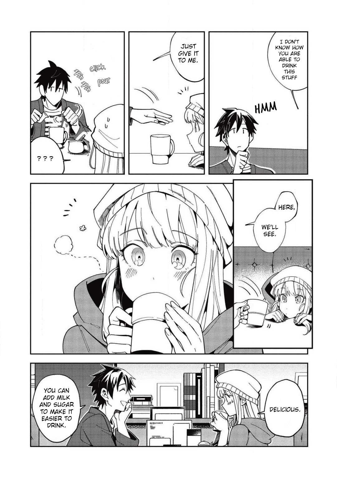 Welcome to Japan, Elf-san. Chapter 17 page 4 - Chapter 17: It's French, Ms. Elf