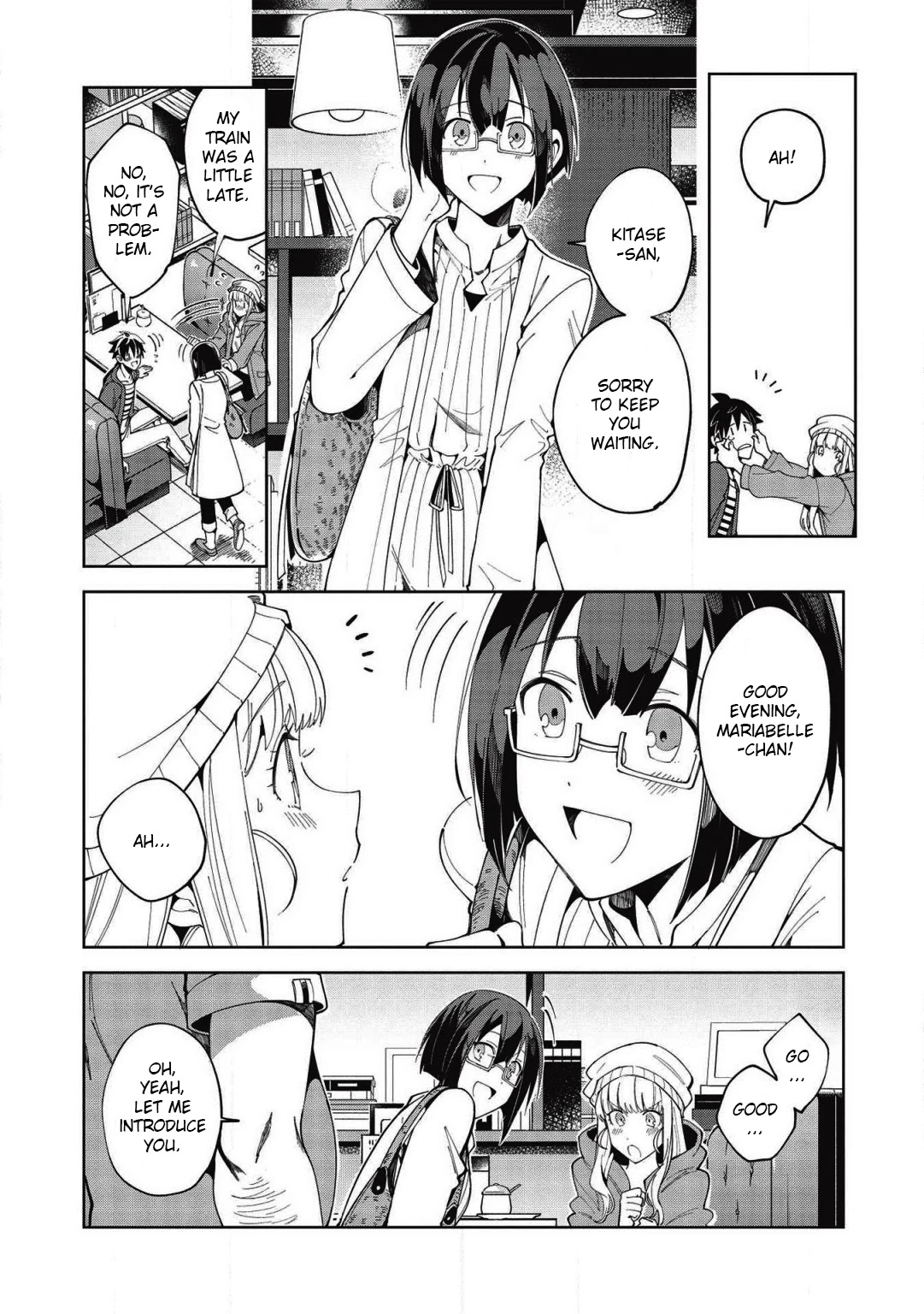 Welcome to Japan, Elf-san. Chapter 17 page 8 - Chapter 17: It's French, Ms. Elf