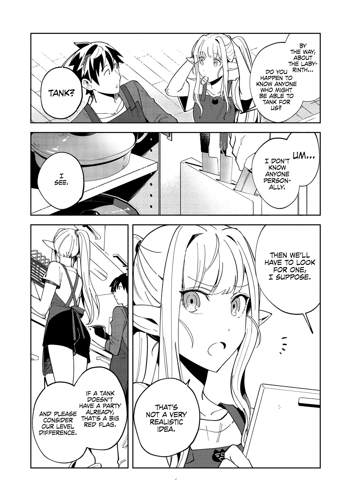 Welcome to Japan, Elf-san. Chapter 18 page 11 - Chapter 18: It's French Cuisine, Elf-san - 2