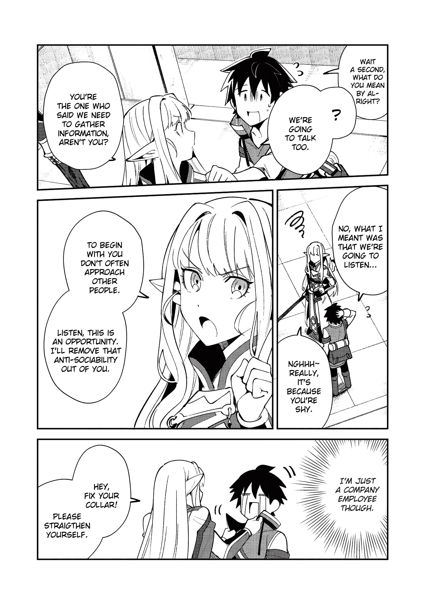 Welcome to Japan, Elf-san. Chapter 19 page 22 - Chapter 19: Investigation permit - 1