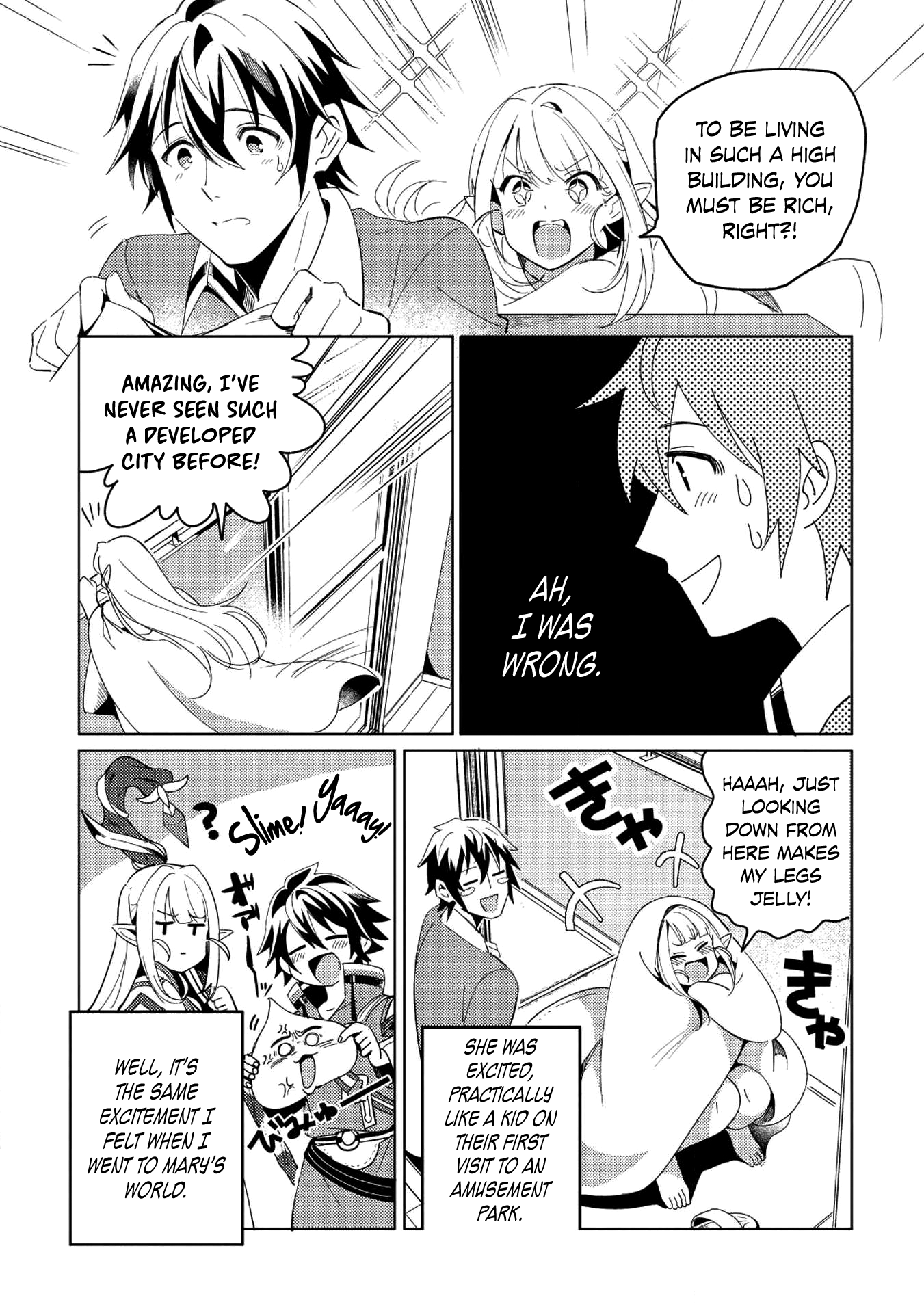 Welcome to Japan, Elf-san. Chapter 2 page 12 - Chapter 2: Welcome to Japan, Elf-san.