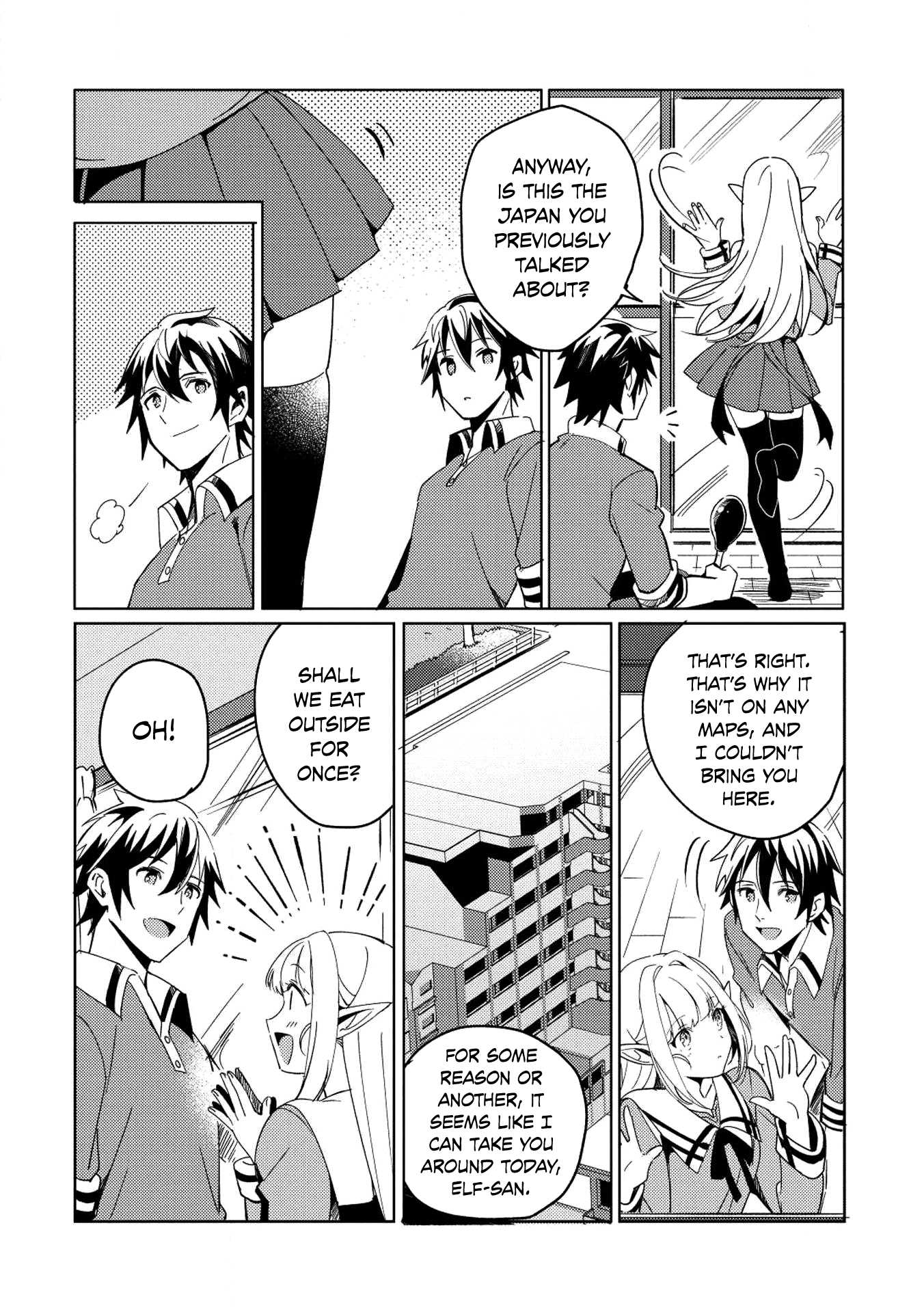 Welcome to Japan, Elf-san. Chapter 2 page 20 - Chapter 2: Welcome to Japan, Elf-san.