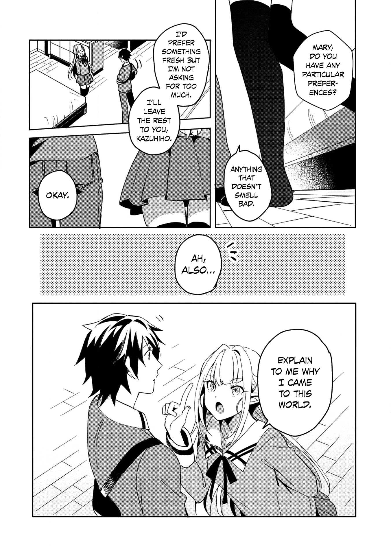 Welcome to Japan, Elf-san. Chapter 2 page 21 - Chapter 2: Welcome to Japan, Elf-san.