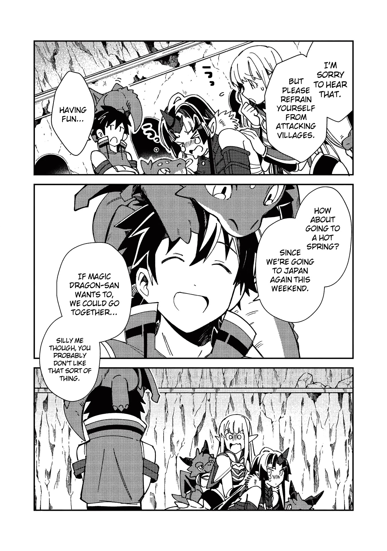 Welcome to Japan, Elf-san. Chapter 22 page 22 - Chapter 22: Good Job, Magical Dragon-San
