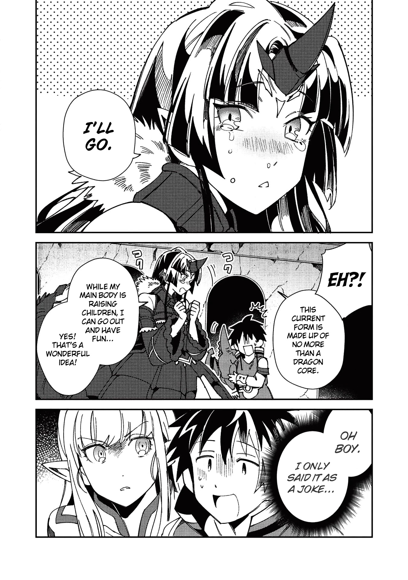 Welcome to Japan, Elf-san. Chapter 22 page 23 - Chapter 22: Good Job, Magical Dragon-San