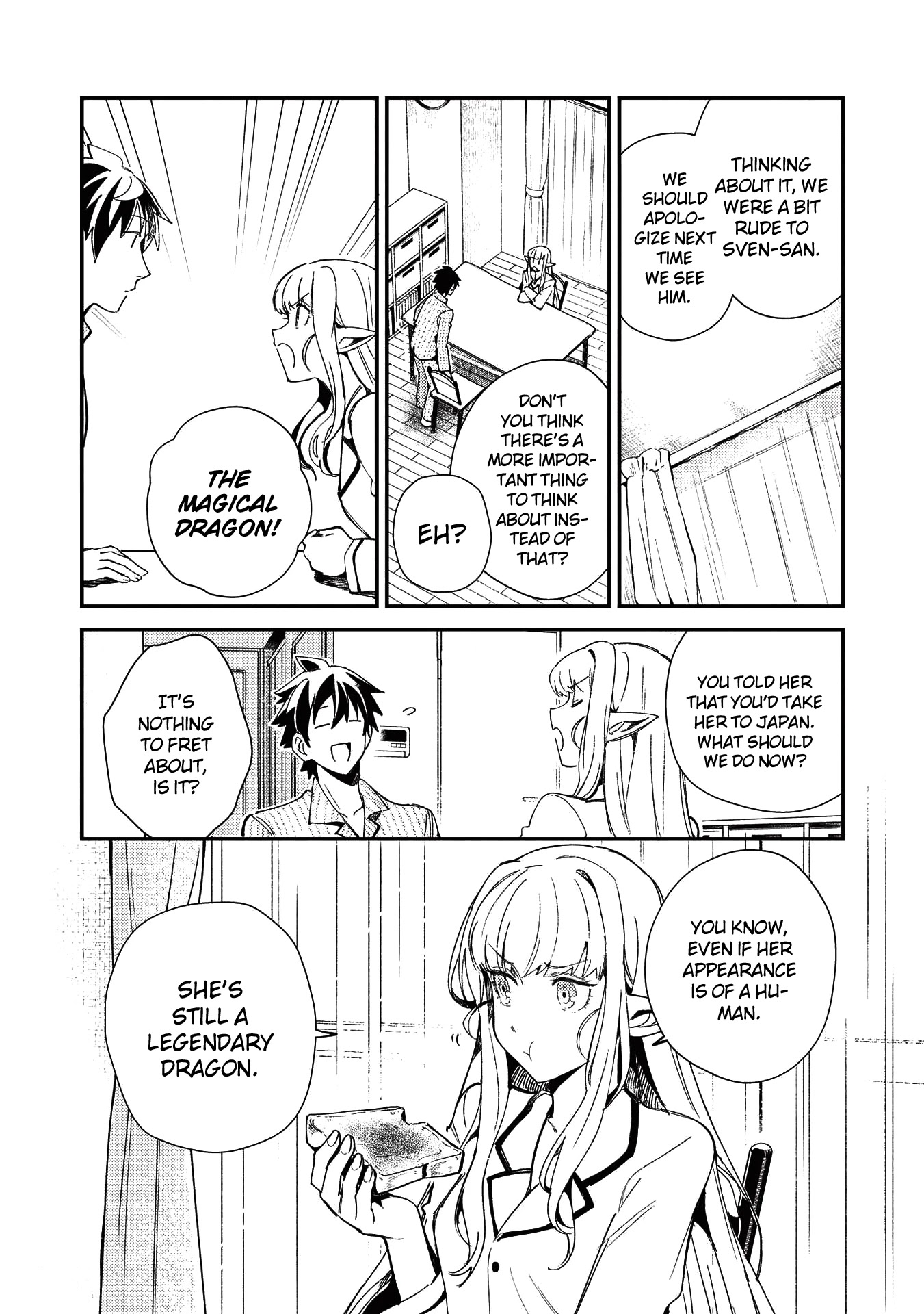 Welcome to Japan, Elf-san. Chapter 23 page 11 - Chapter 23: Enjoying Anime for the Second Time