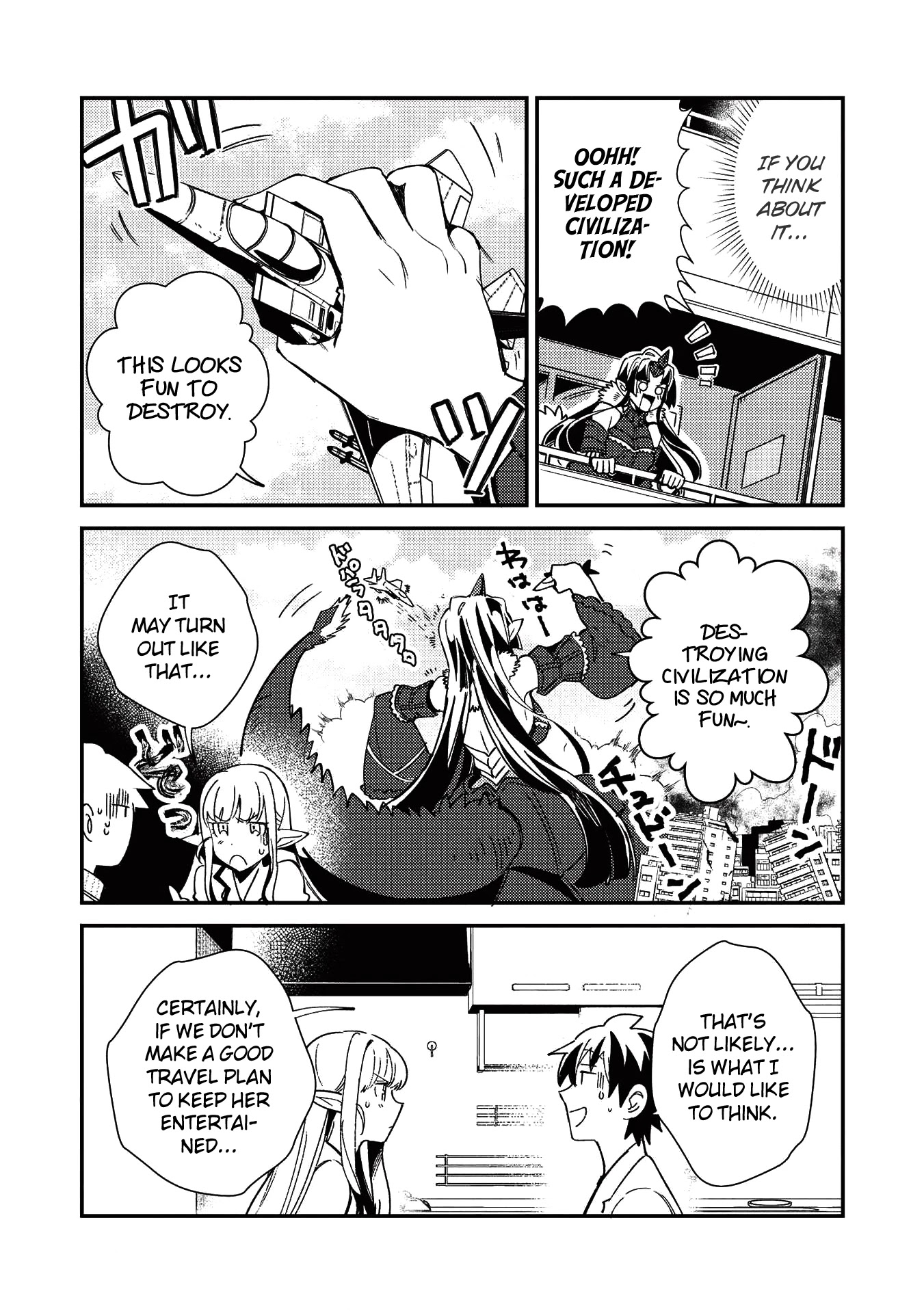 Welcome to Japan, Elf-san. Chapter 23 page 12 - Chapter 23: Enjoying Anime for the Second Time