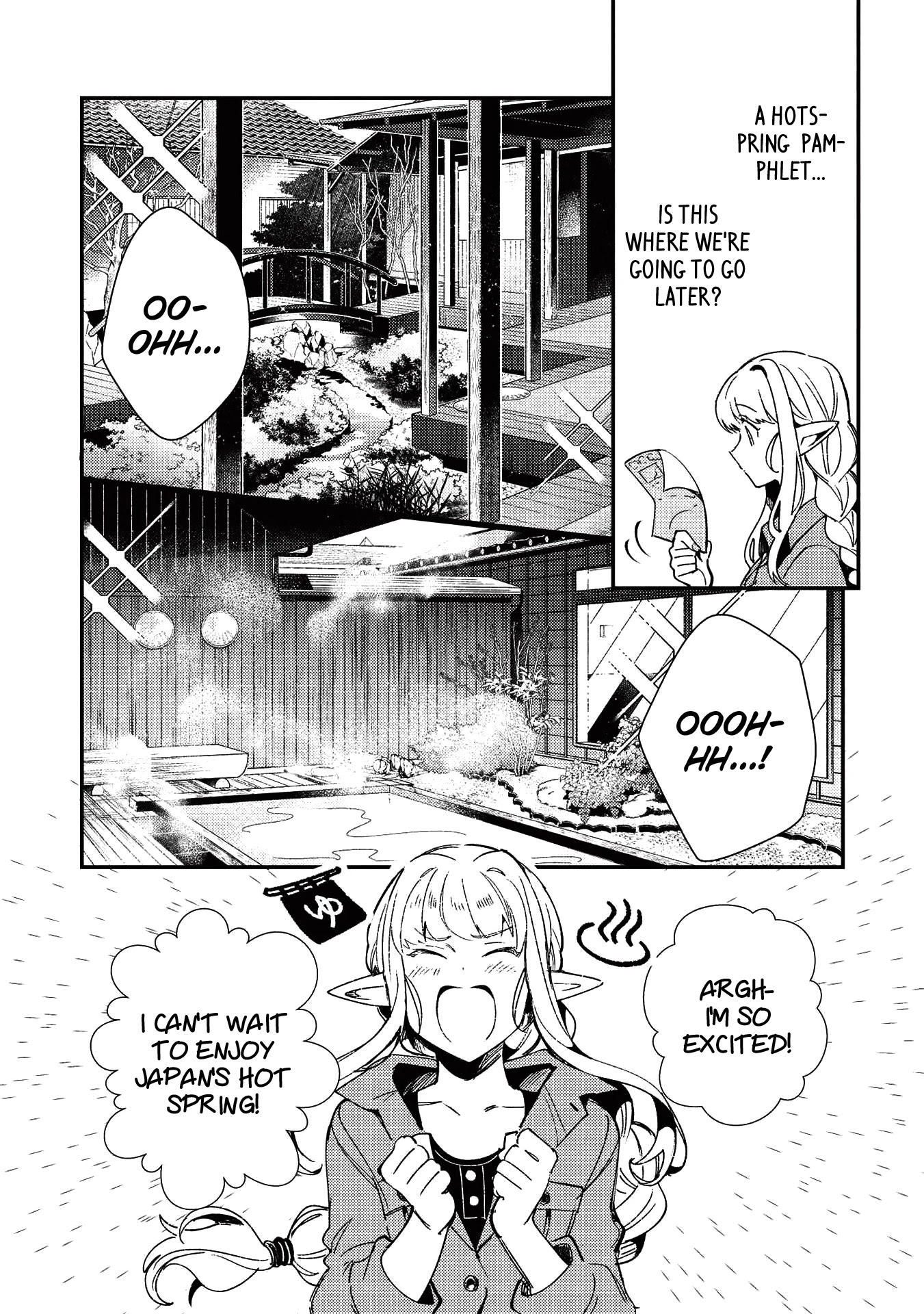 Welcome to Japan, Elf-san. Chapter 23 page 14 - Chapter 23: Enjoying Anime for the Second Time