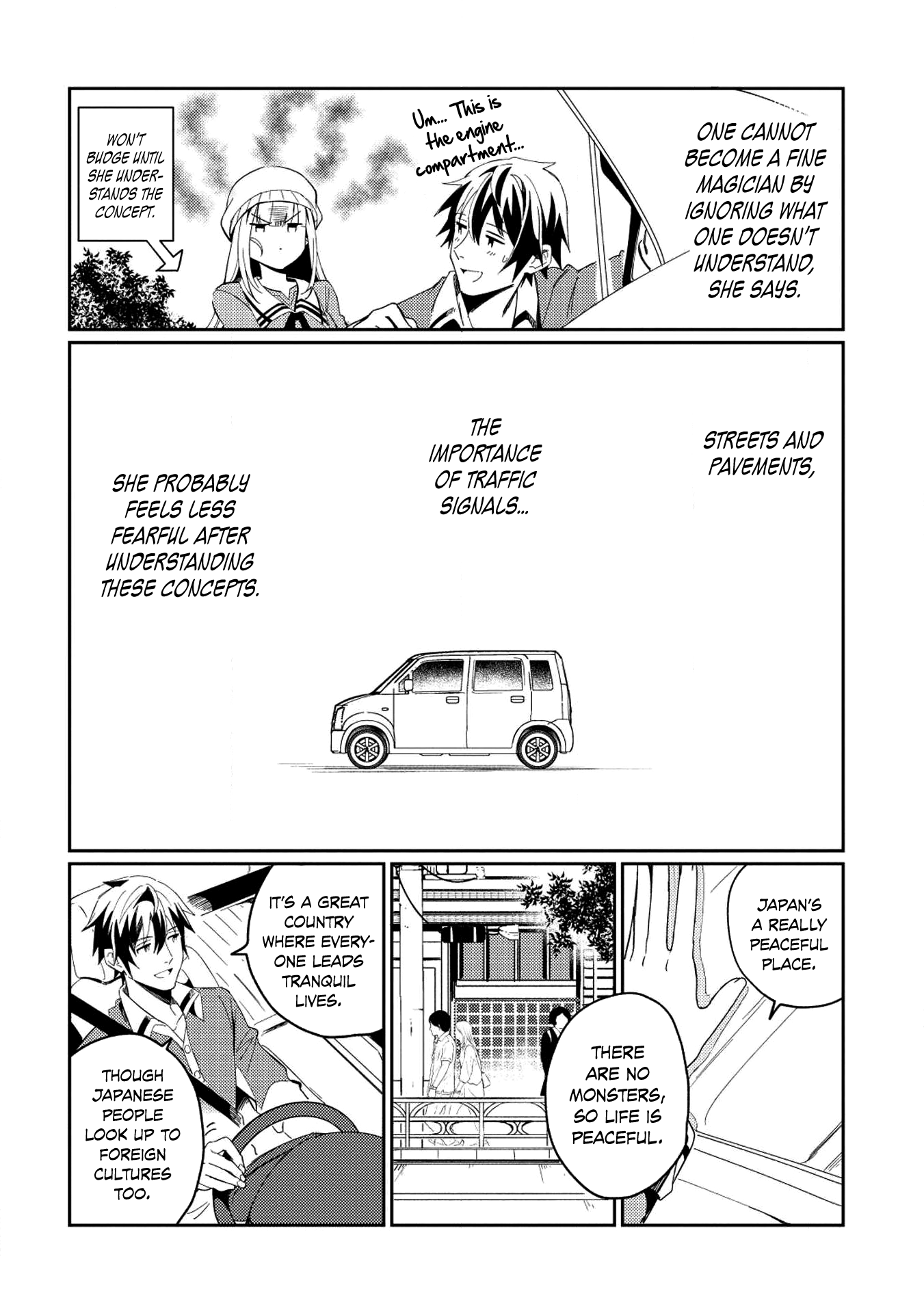 Welcome to Japan, Elf-san. Chapter 3 page 3 - Chapter 3: Welcome to Japan, Elf-san. (2)