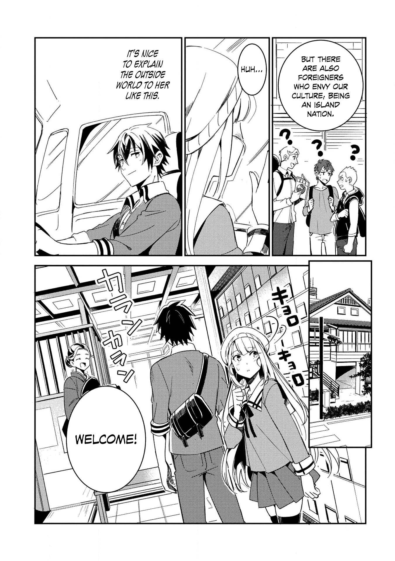 Welcome to Japan, Elf-san. Chapter 3 page 4 - Chapter 3: Welcome to Japan, Elf-san. (2)