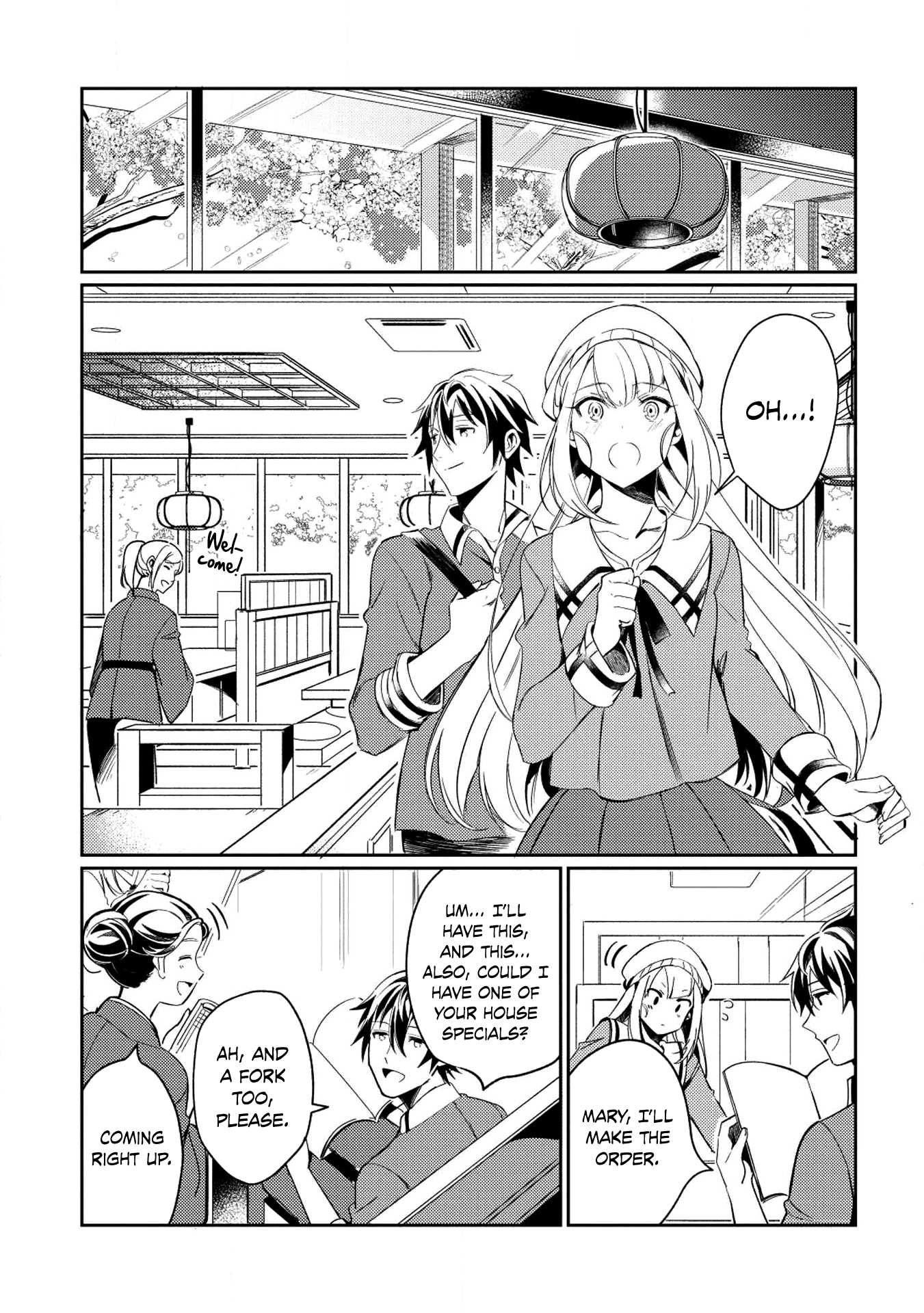 Welcome to Japan, Elf-san. Chapter 3 page 6 - Chapter 3: Welcome to Japan, Elf-san. (2)