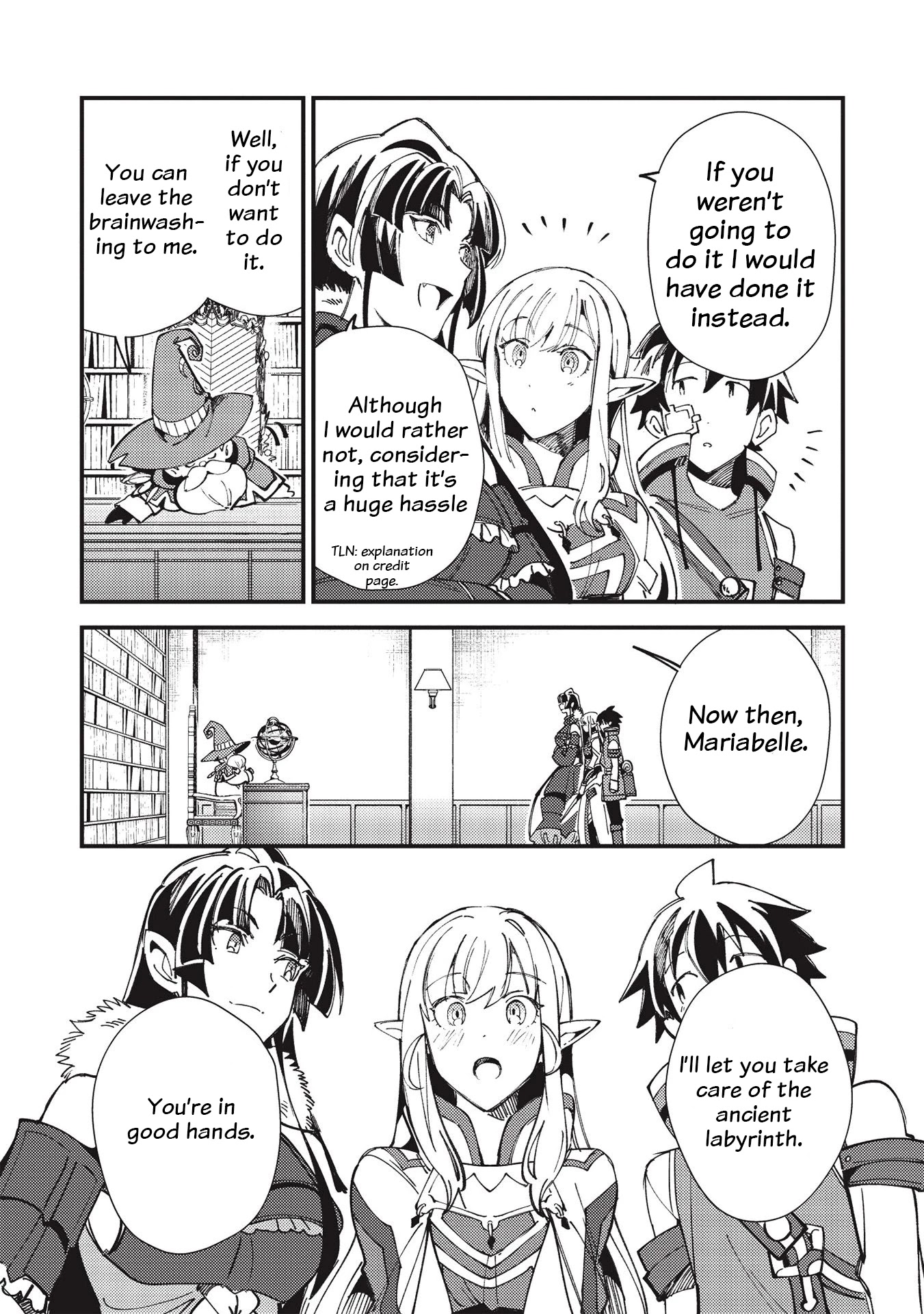 Welcome to Japan, Elf-san. Chapter 30 page 13 - Chapter 30