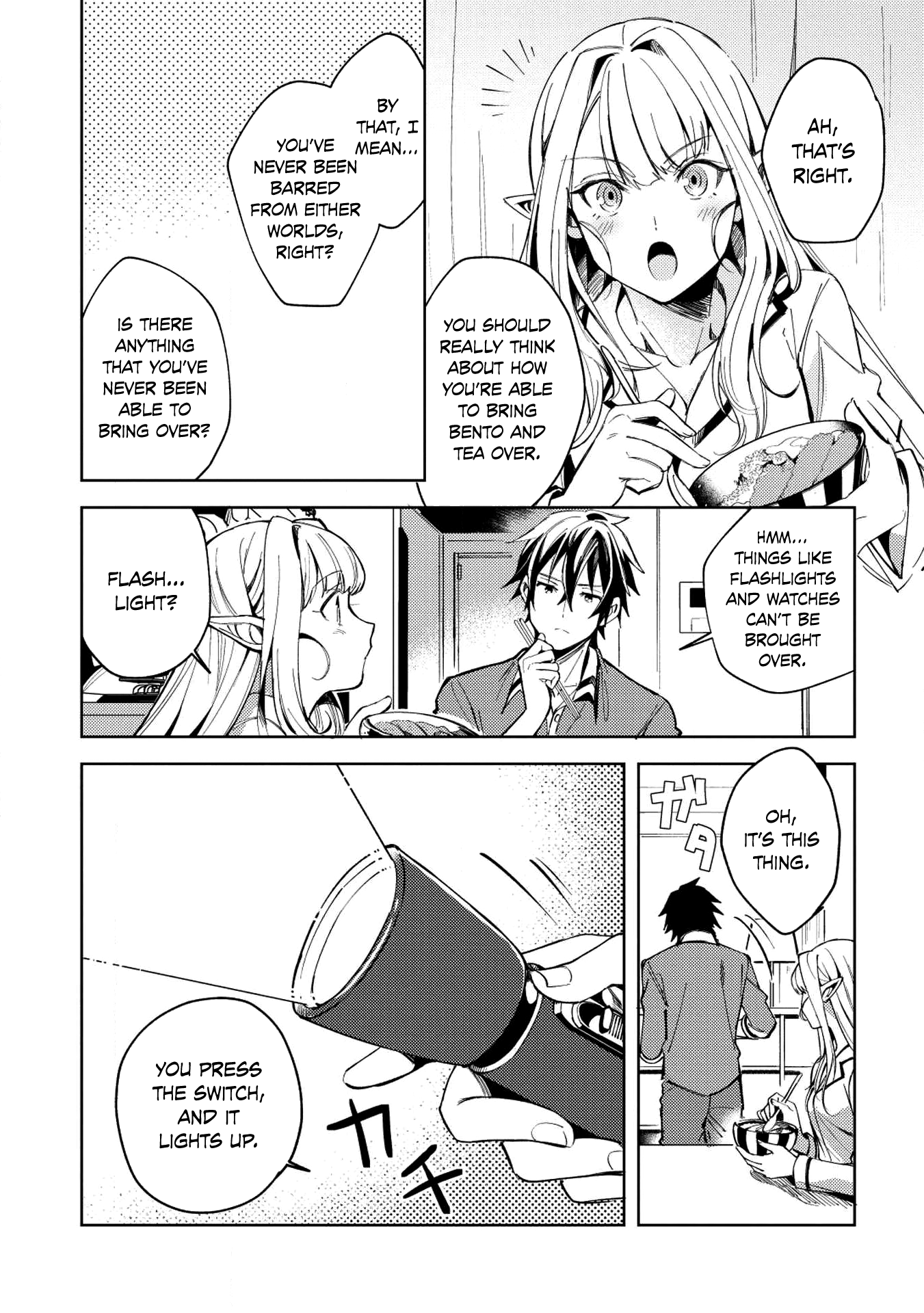 Welcome to Japan, Elf-san. Chapter 4 page 10 - Chapter 4: Welcome to Japan, Elf-san. (3)