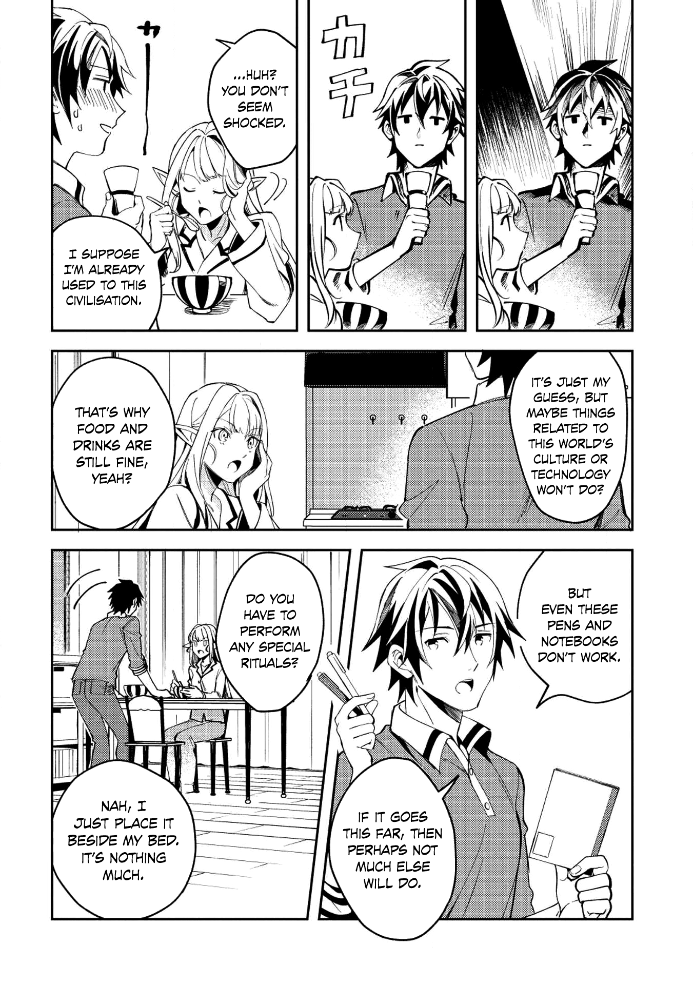 Welcome to Japan, Elf-san. Chapter 4 page 11 - Chapter 4: Welcome to Japan, Elf-san. (3)