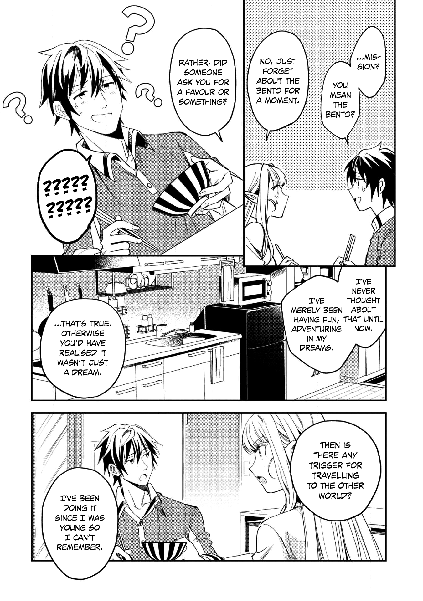 Welcome to Japan, Elf-san. Chapter 4 page 13 - Chapter 4: Welcome to Japan, Elf-san. (3)