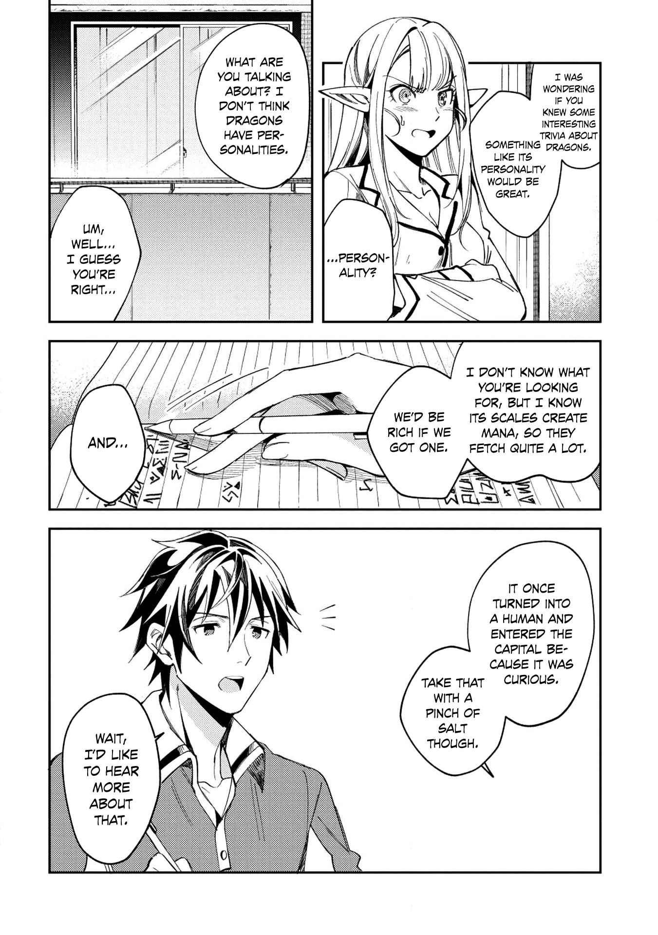 Welcome to Japan, Elf-san. Chapter 4 page 17 - Chapter 4: Welcome to Japan, Elf-san. (3)