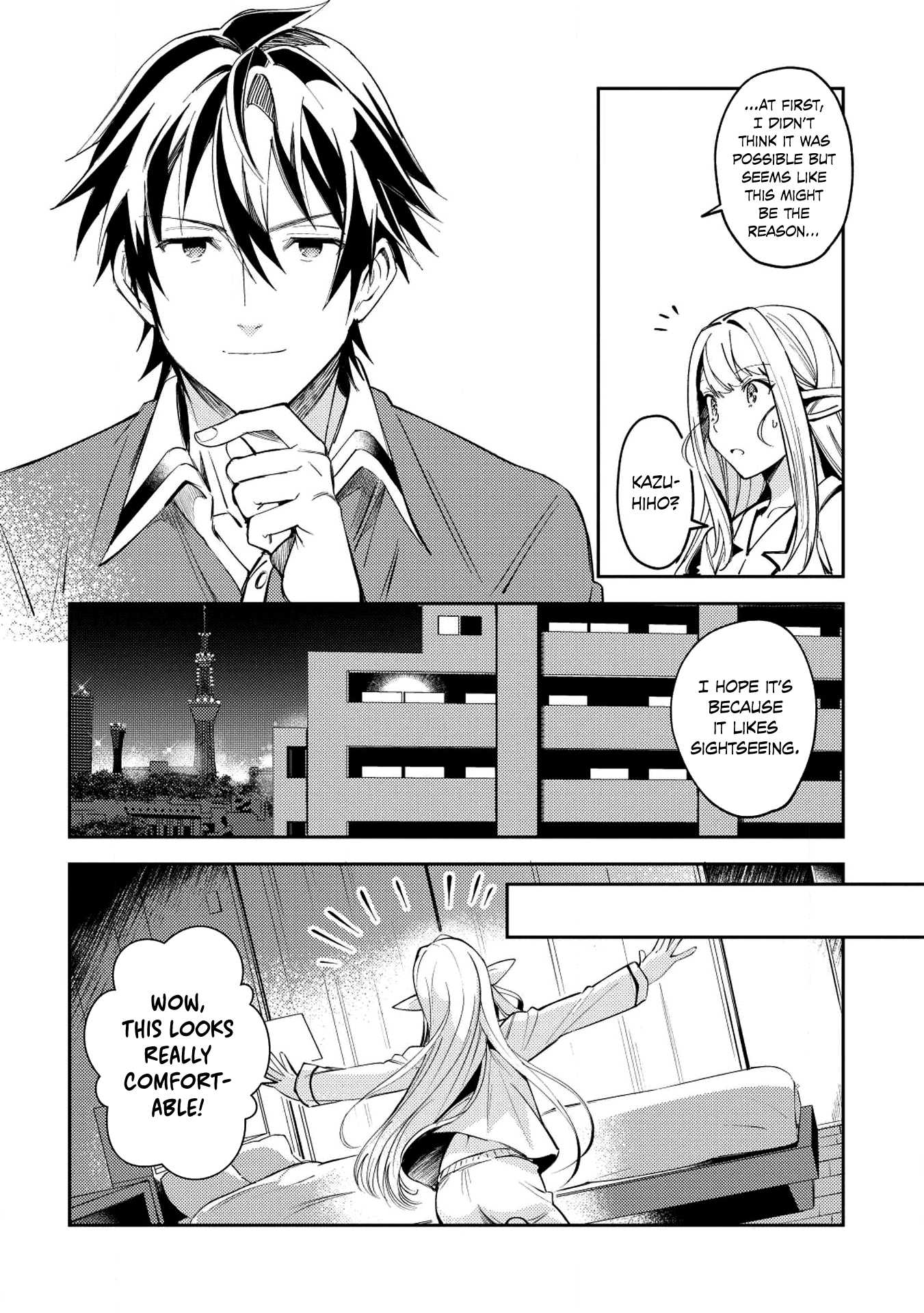 Welcome to Japan, Elf-san. Chapter 4 page 19 - Chapter 4: Welcome to Japan, Elf-san. (3)