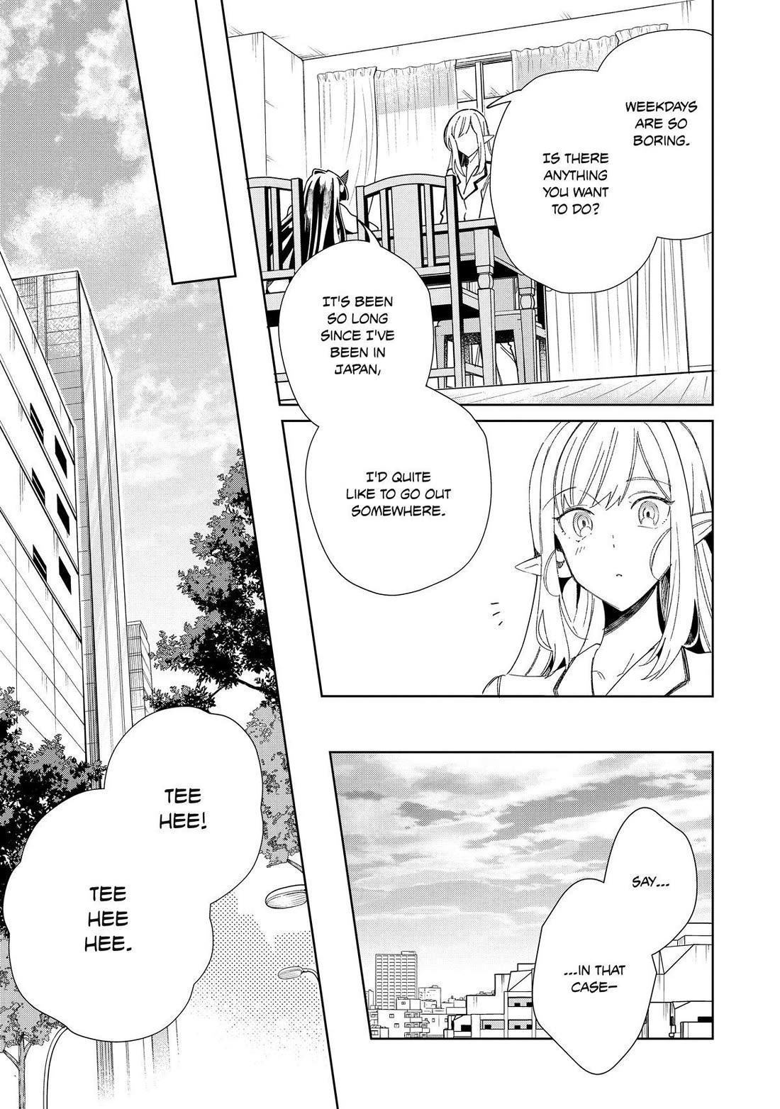Welcome to Japan, Elf-san. Chapter 43 page 3 - Chapter 43