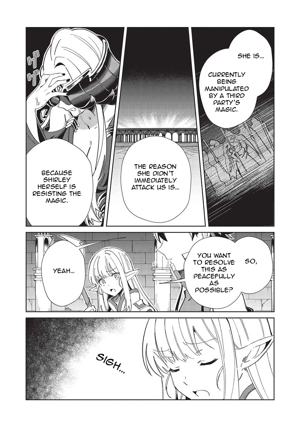 Welcome to Japan, Elf-san. Chapter 48 page 4 - Chapter 48: The Immortal Queen Part 3