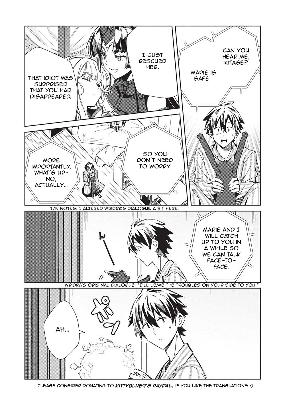 Welcome to Japan, Elf-san. Chapter 50 page 14 - Chapter 50: Let’s Go to The Land of Dreams and Magic