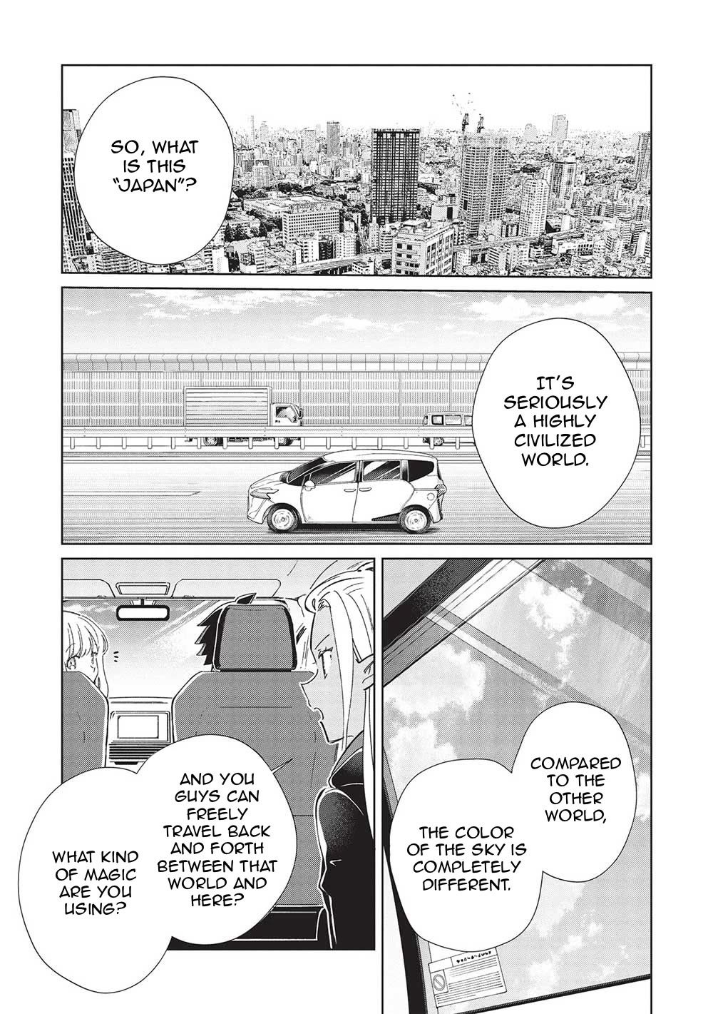 Welcome to Japan, Elf-san. Chapter 51 page 7 - Chapter 51: Let’s Go to The Land of Dreams and Magic Part 2