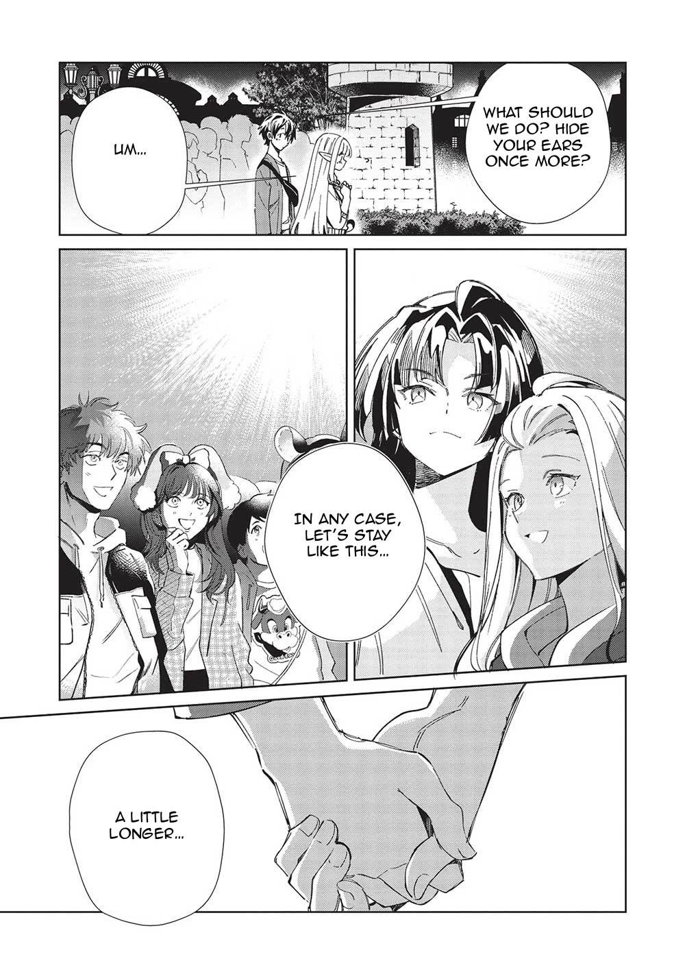 Welcome to Japan, Elf-san. Chapter 54 page 23 - Chapter 54: Let’s Go to The Land of Dreams and Magic Part 5